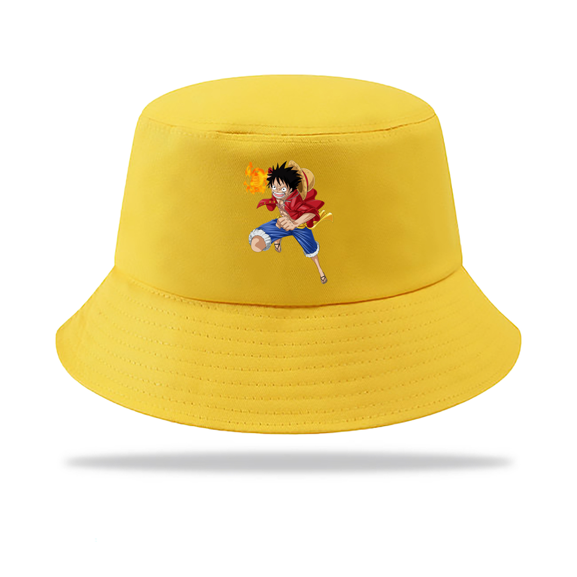 ワンピース モンキー・D・ルフィ ONE PIECE Monkey D. Luffy アウトドア日除けバケットハット