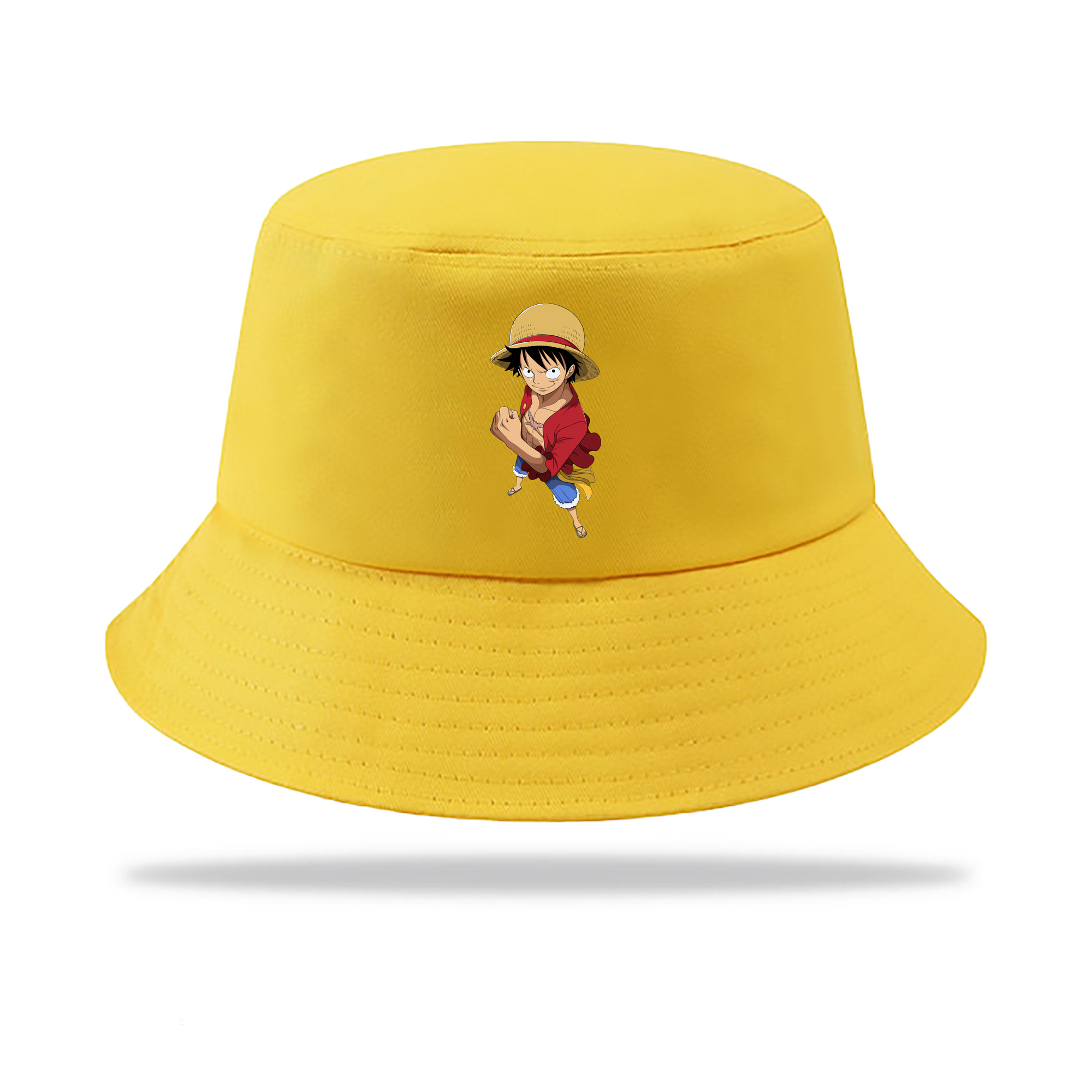 ワンピース モンキー・D・ルフィ ONE PIECE Monkey D. Luffy アウトドア日除けバケットハット