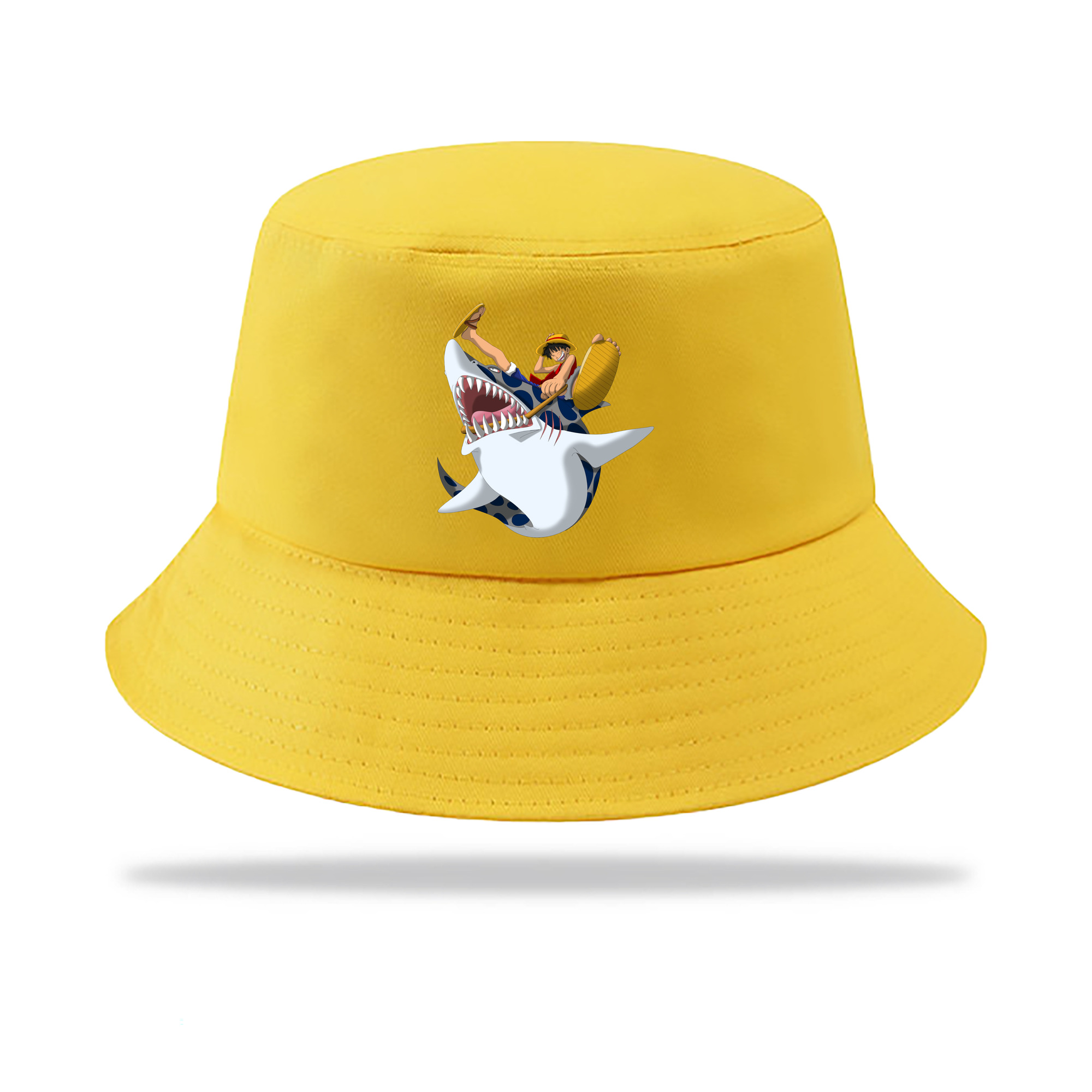 ワンピース モンキー・D・ルフィ ONE PIECE Monkey D. Luffy アウトドア日除けバケットハット