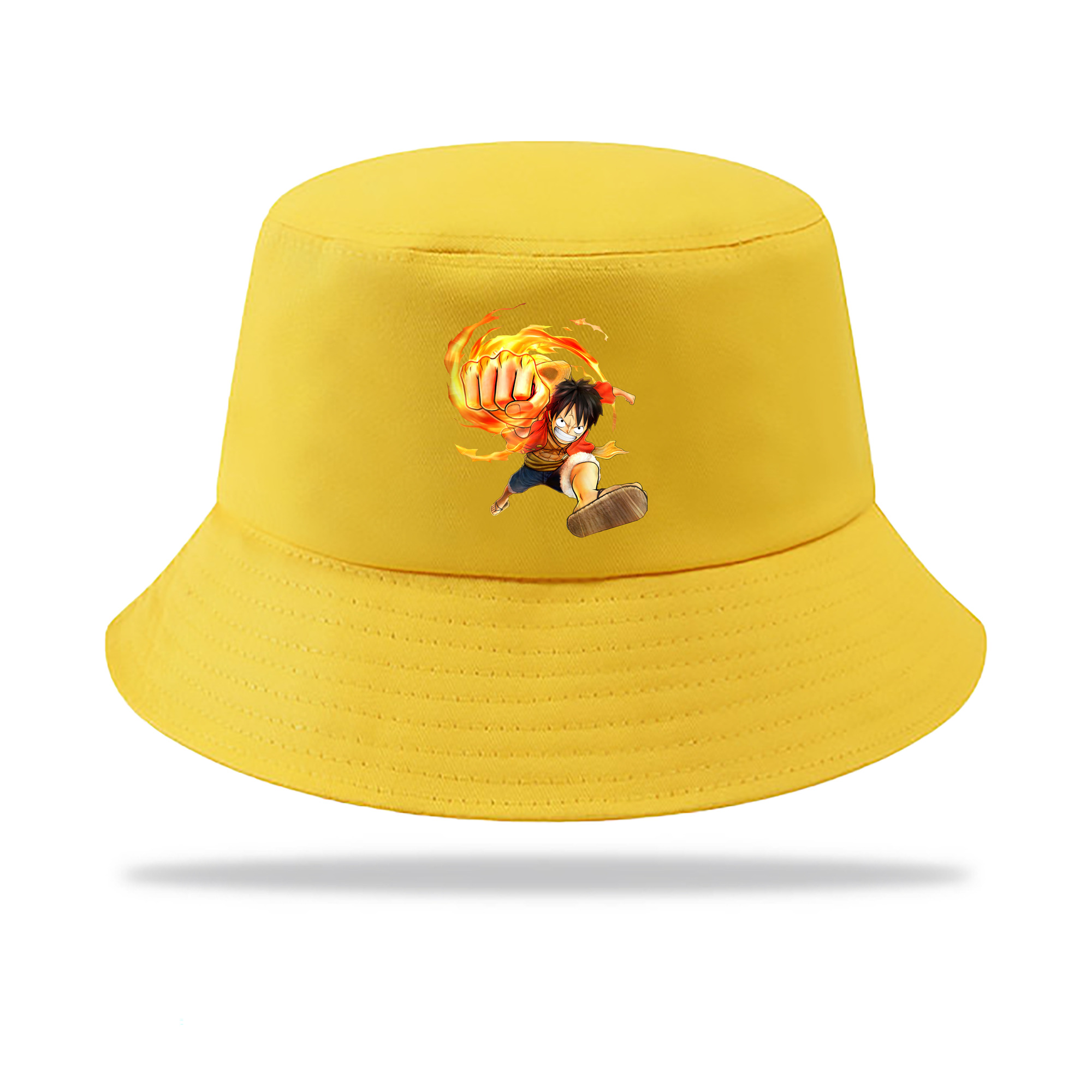 ワンピース モンキー・D・ルフィ ONE PIECE Monkey D. Luffy アウトドア日除けバケットハット