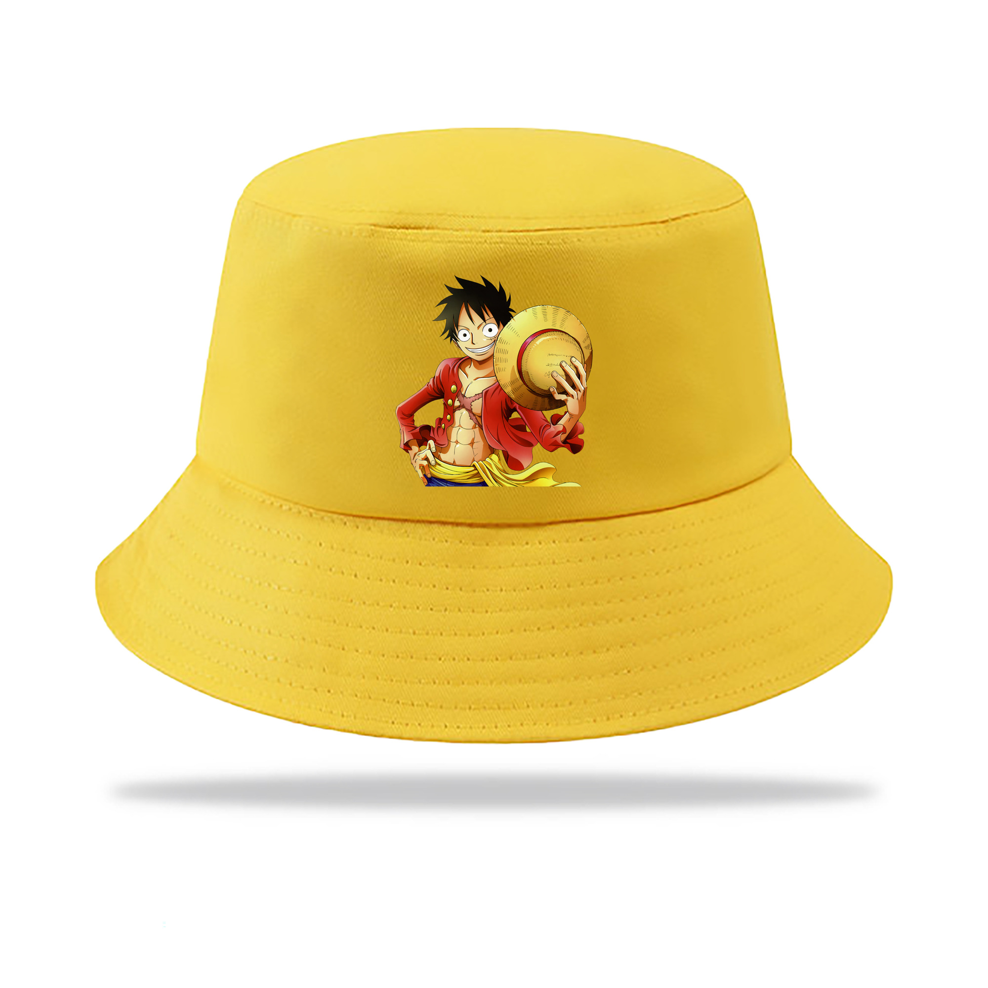 ワンピース モンキー・D・ルフィ ONE PIECE Monkey D. Luffy アウトドア日除けバケットハット