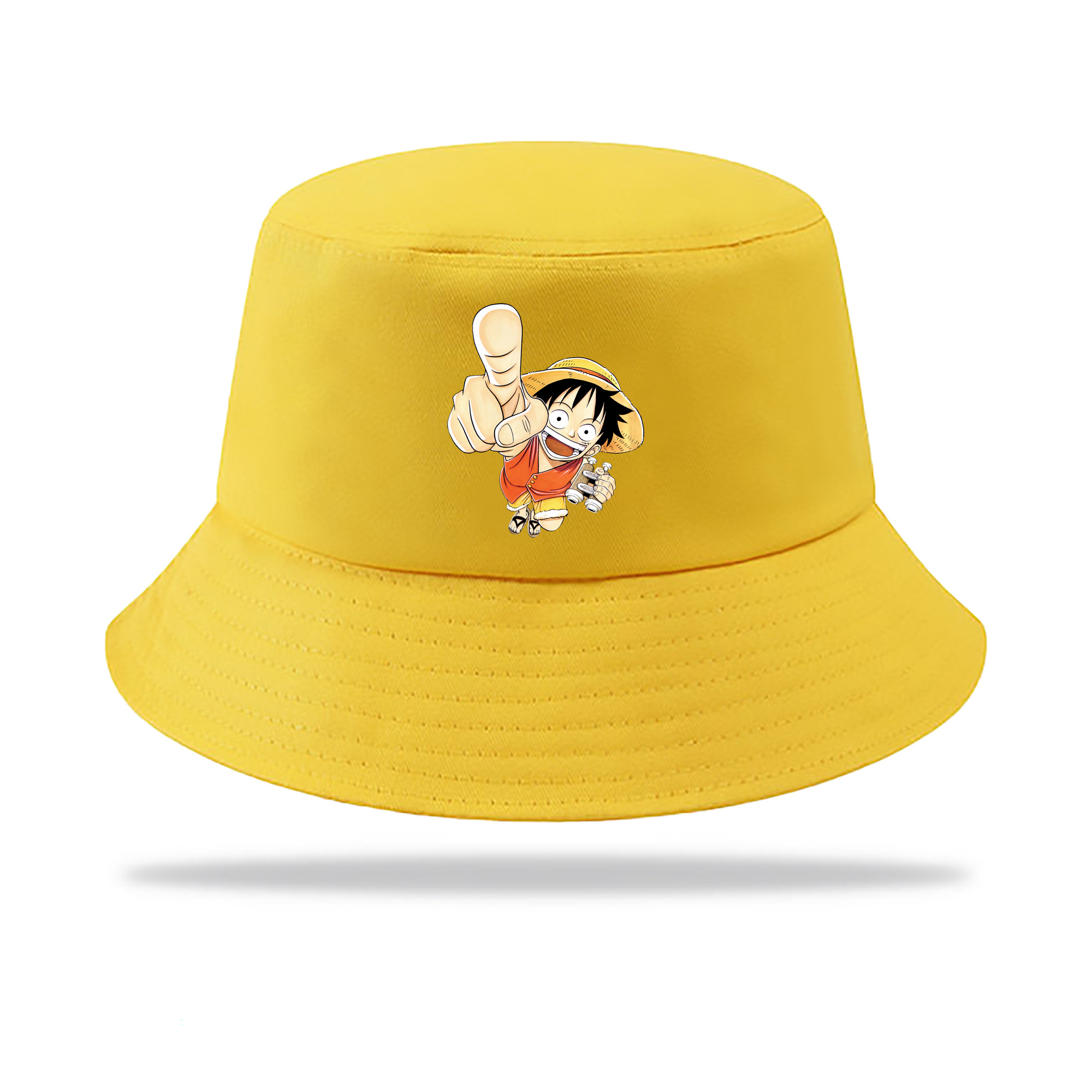 ワンピース モンキー・D・ルフィ ONE PIECE Monkey D. Luffy アウトドア日除けバケットハット