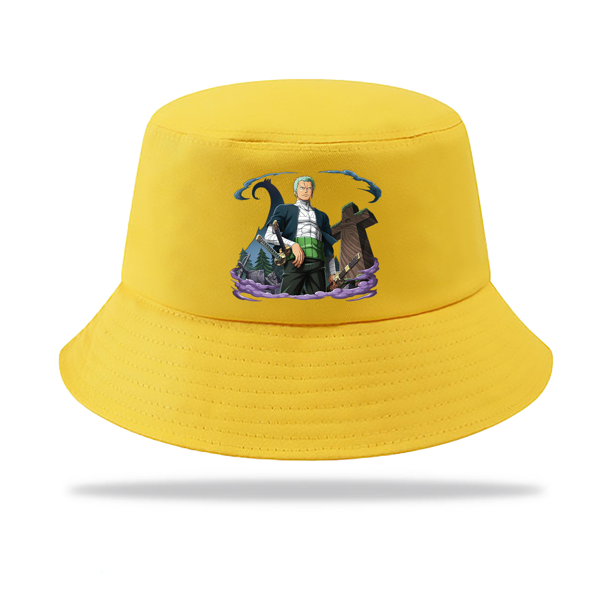 ワンピース ロロノア・ゾロ ONE PIECE Roronoa Zoro アウトドア日除けバケットハット