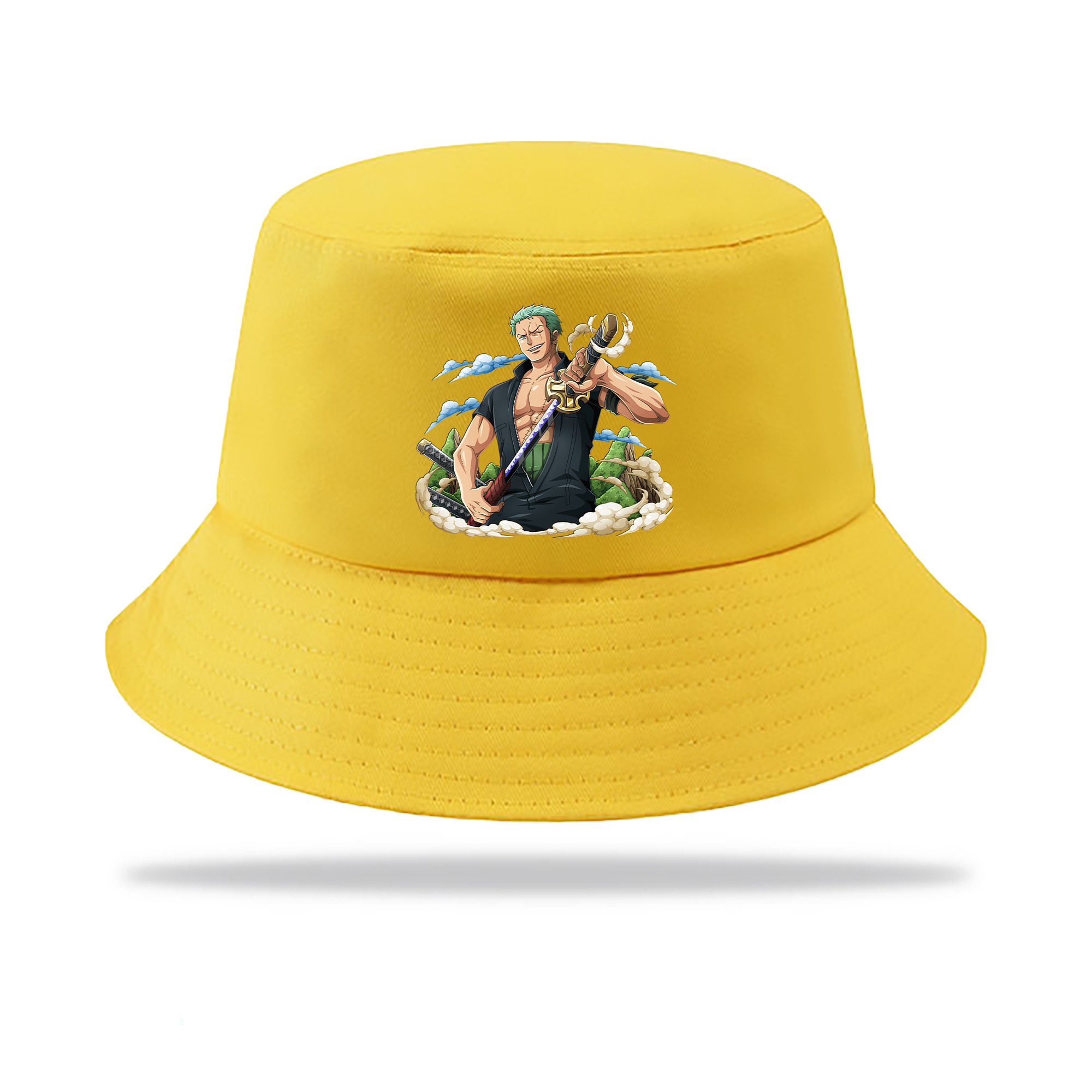 ワンピース ロロノア・ゾロ ONE PIECE Roronoa Zoro アウトドア日除けバケットハット