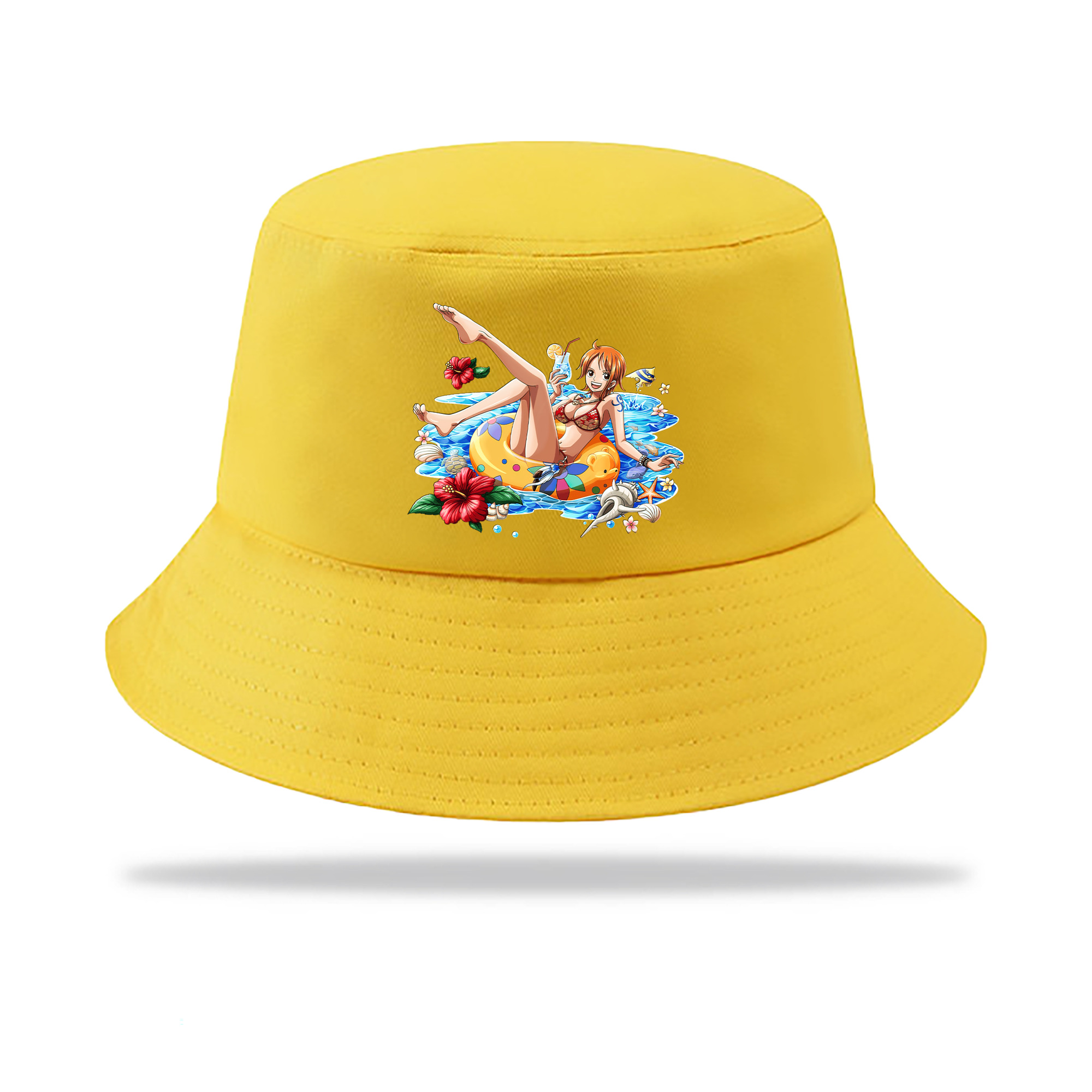 （画像用） ワンピース ナミ ONE PIECE Nami アウトドア日除けバケットハット