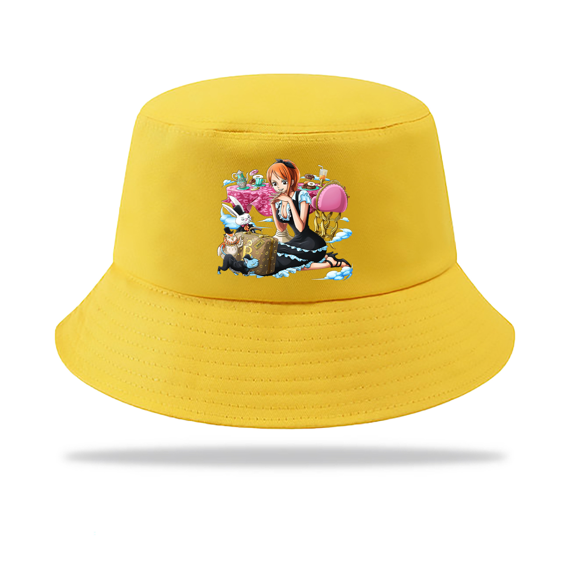 （画像用） ワンピース ナミ ONE PIECE Nami アウトドア日除けバケットハット