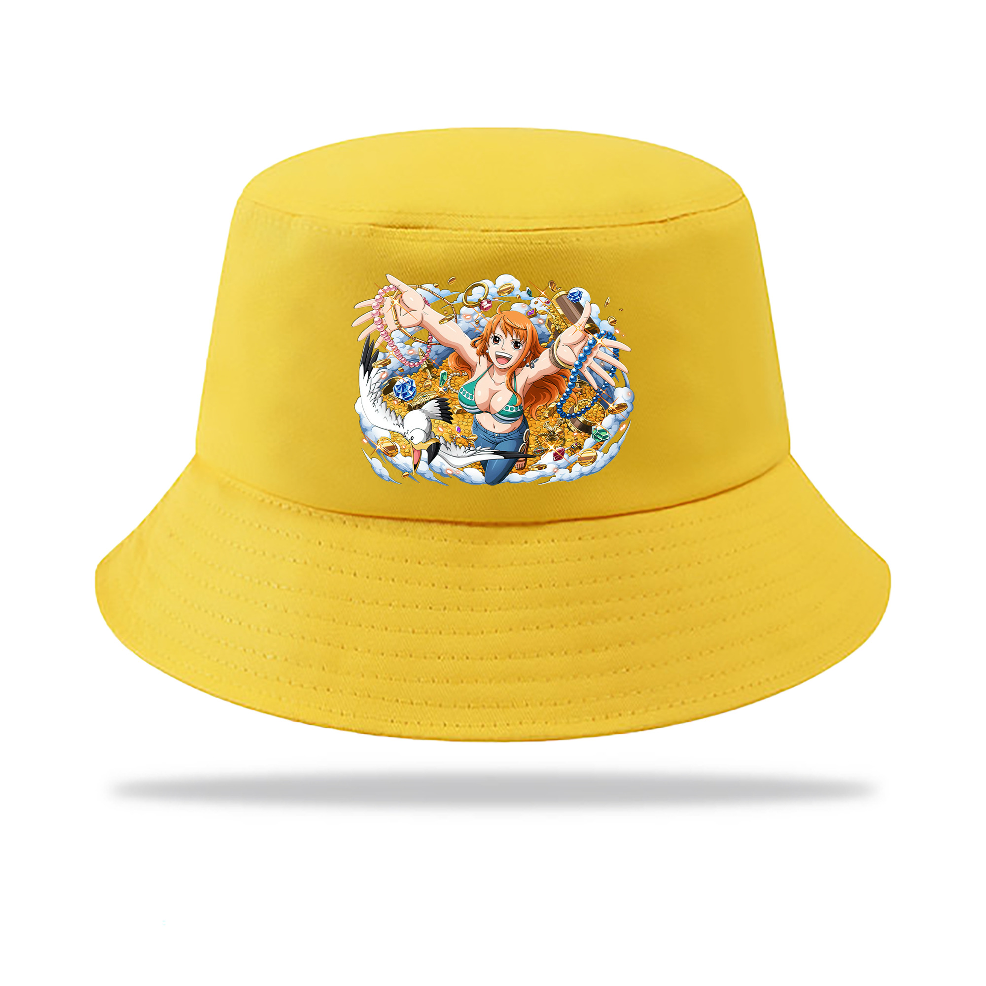 （画像用） ワンピース ナミ ONE PIECE Nami アウトドア日除けバケットハット