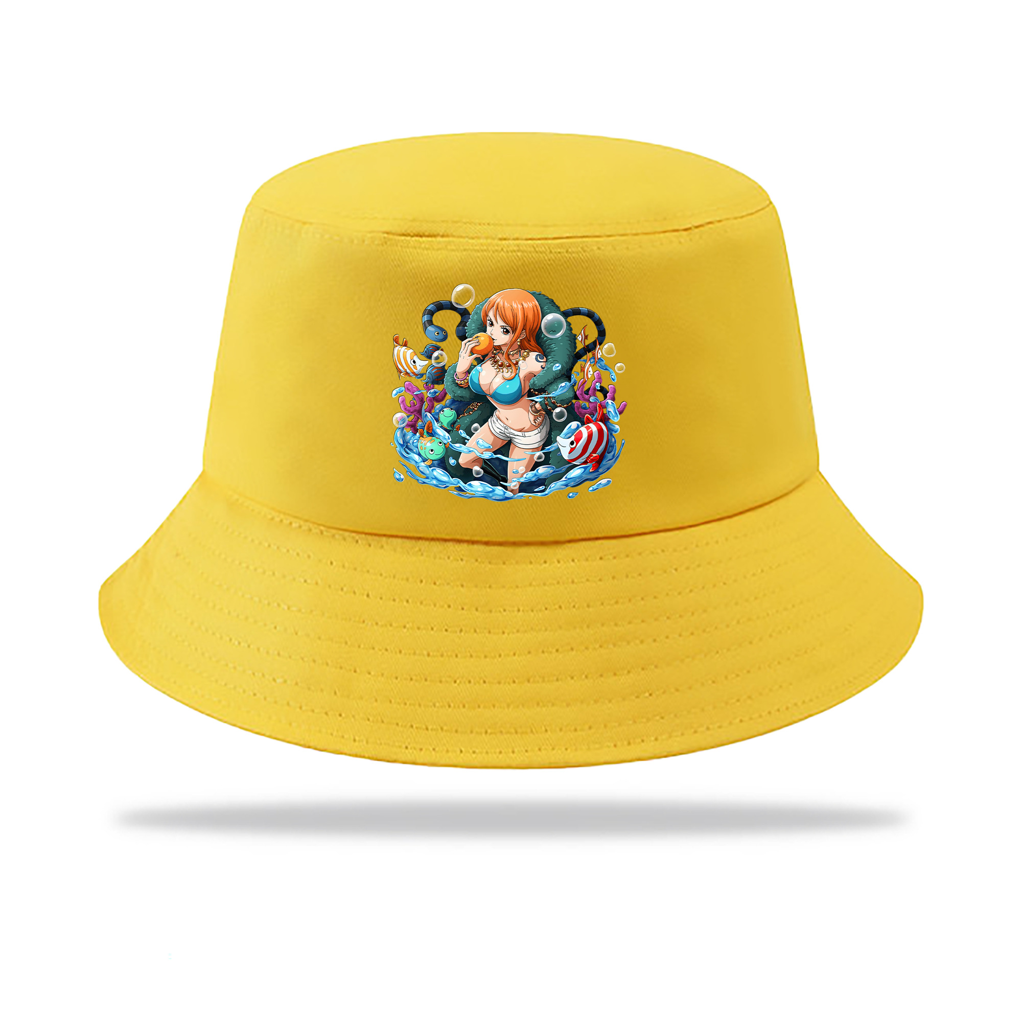 （画像用） ワンピース ナミ ONE PIECE Nami アウトドア日除けバケットハット