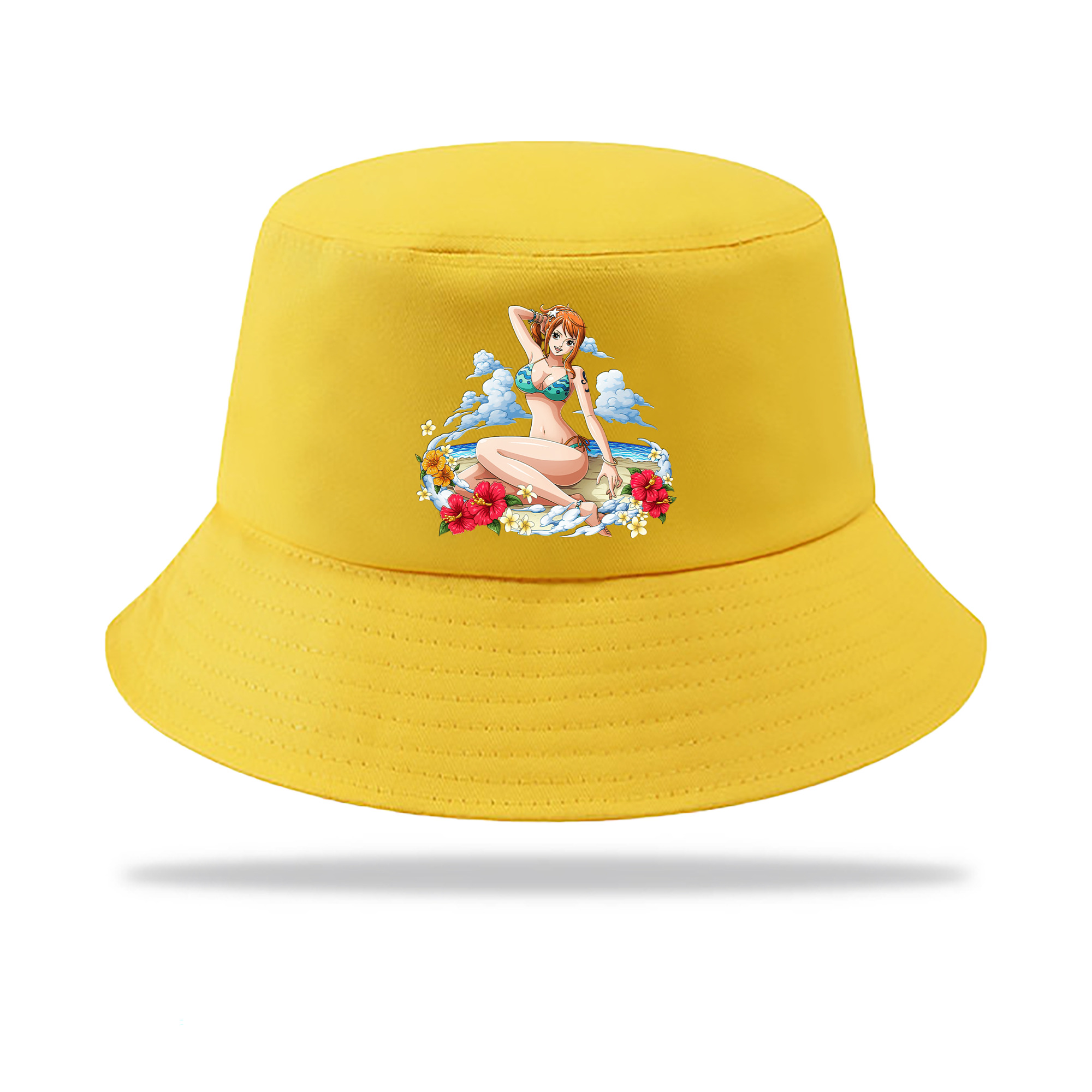 （画像用） ワンピース ナミ ONE PIECE Nami アウトドア日除けバケットハット