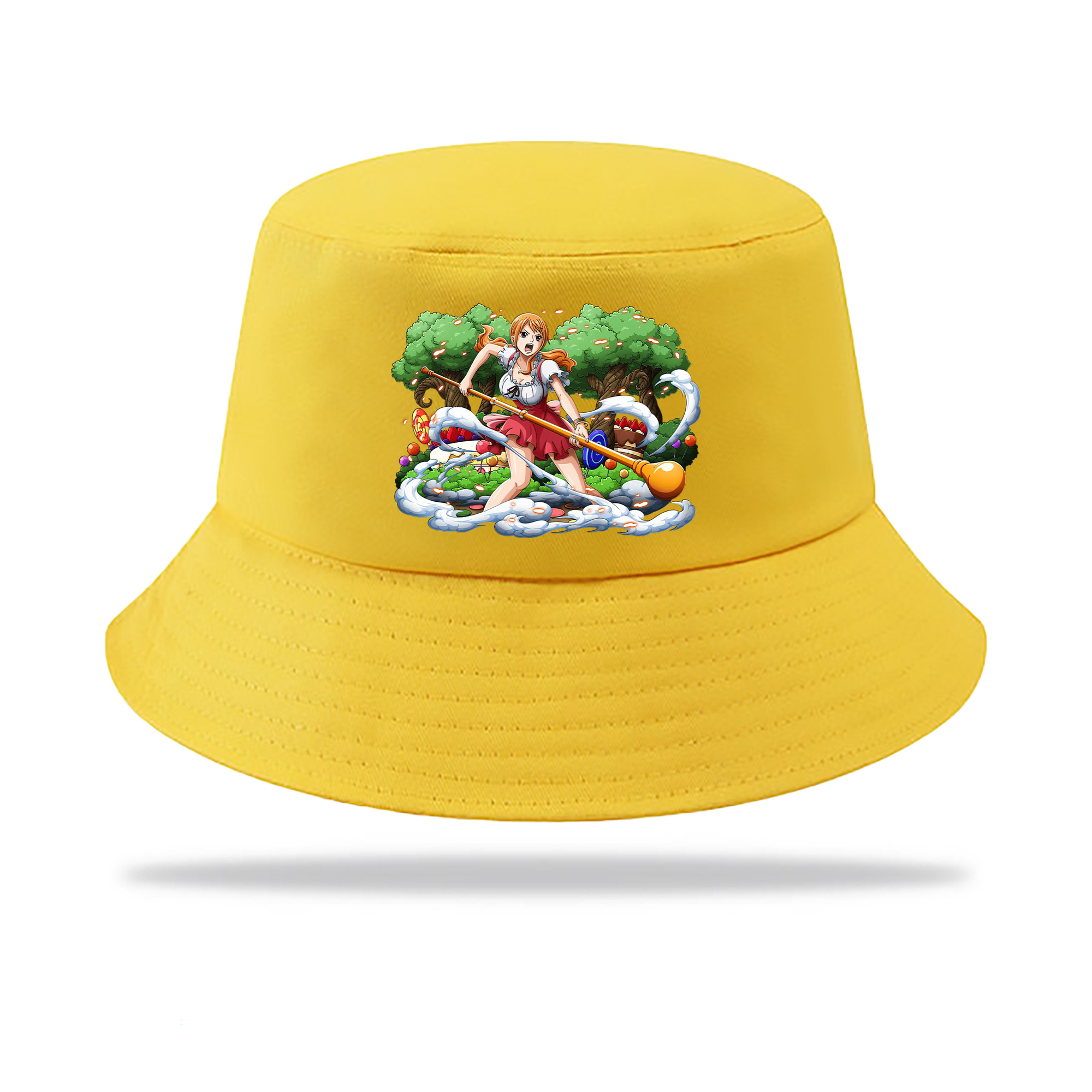 （画像用） ワンピース ナミ ONE PIECE Nami アウトドア日除けバケットハット