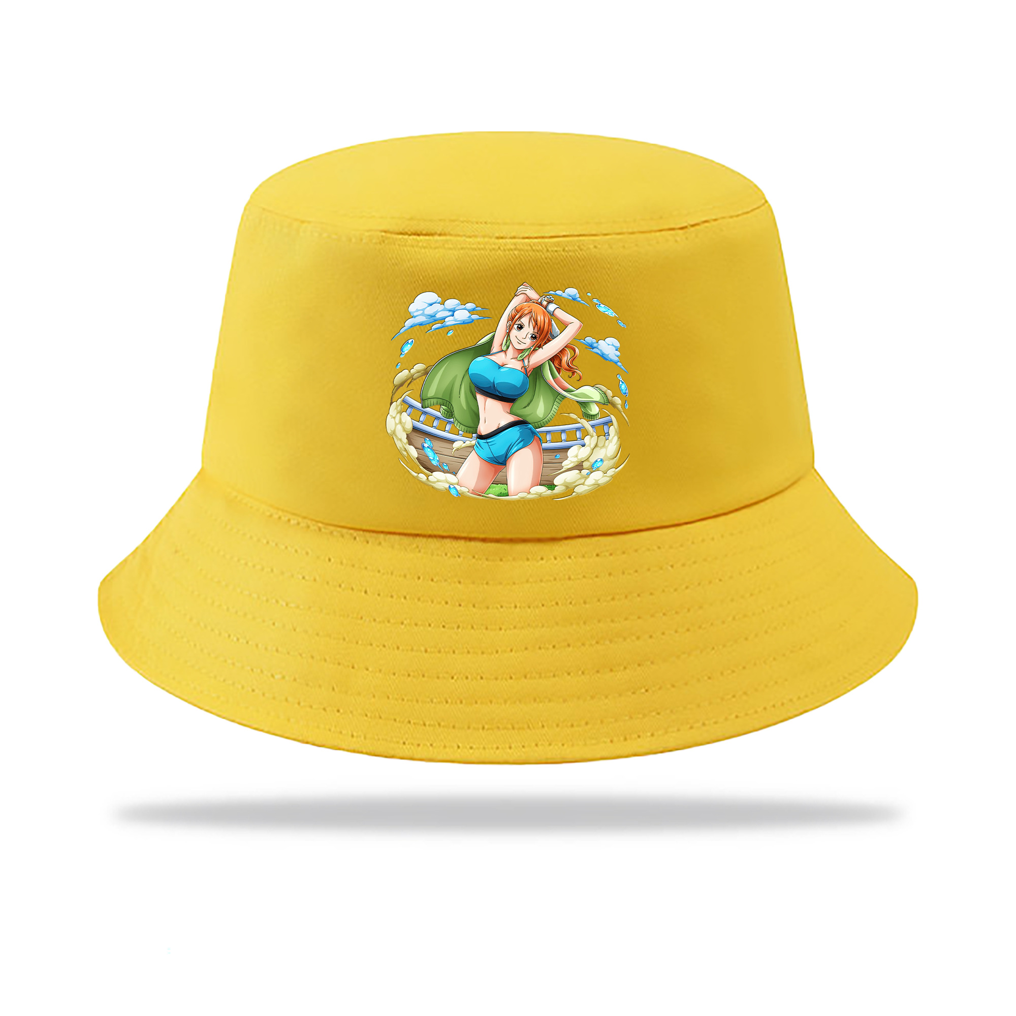 （画像用） ワンピース ナミ ONE PIECE Nami アウトドア日除けバケットハット