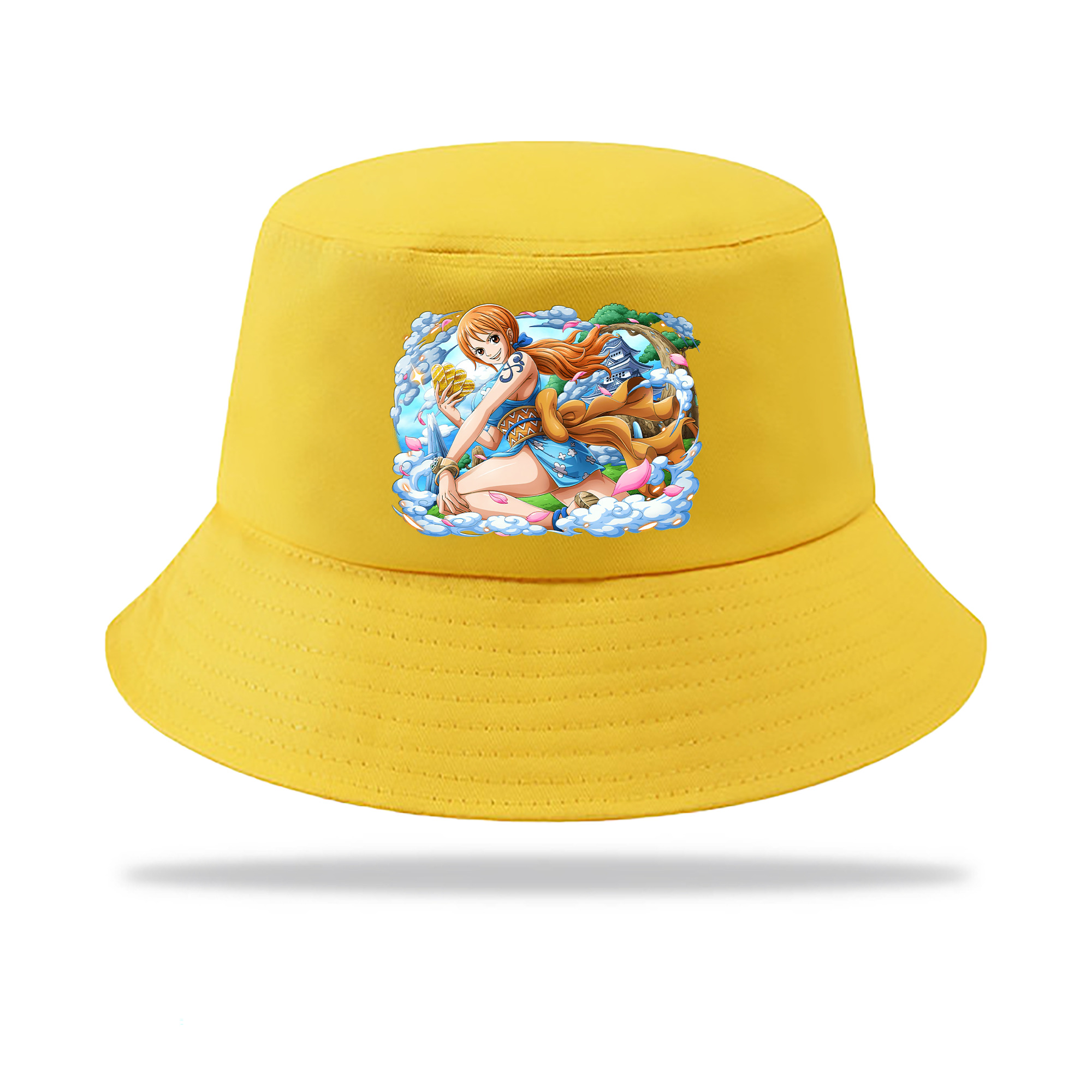 （画像用） ワンピース ナミ ONE PIECE Nami アウトドア日除けバケットハット