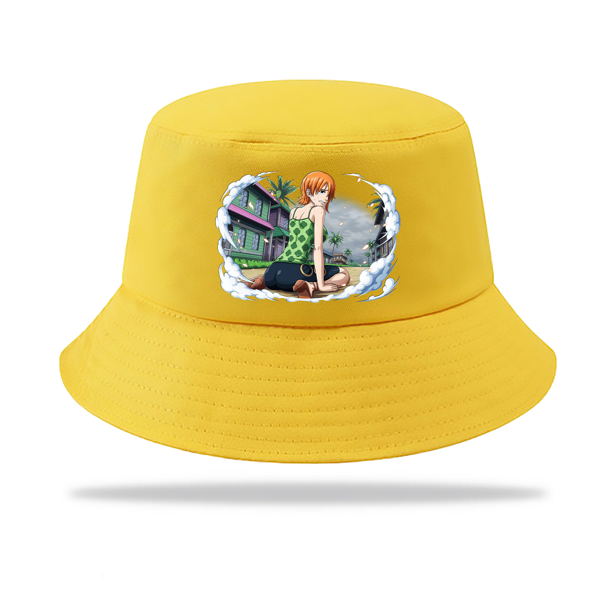 （画像用） ワンピース ナミ ONE PIECE Nami アウトドア日除けバケットハット