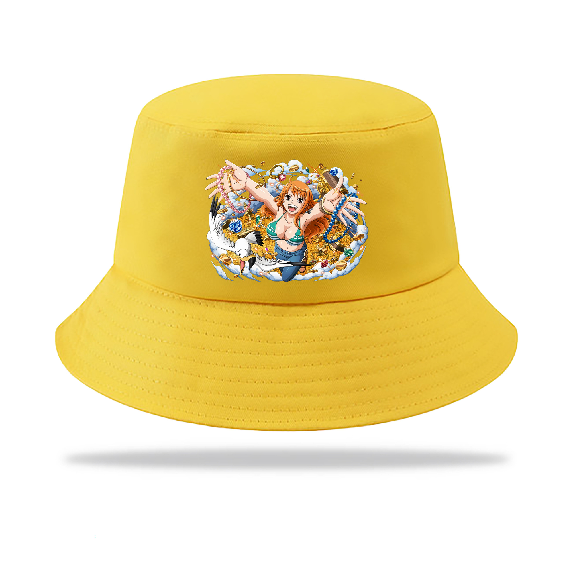 （画像用） ワンピース ナミ ONE PIECE Nami アウトドア日除けバケットハット