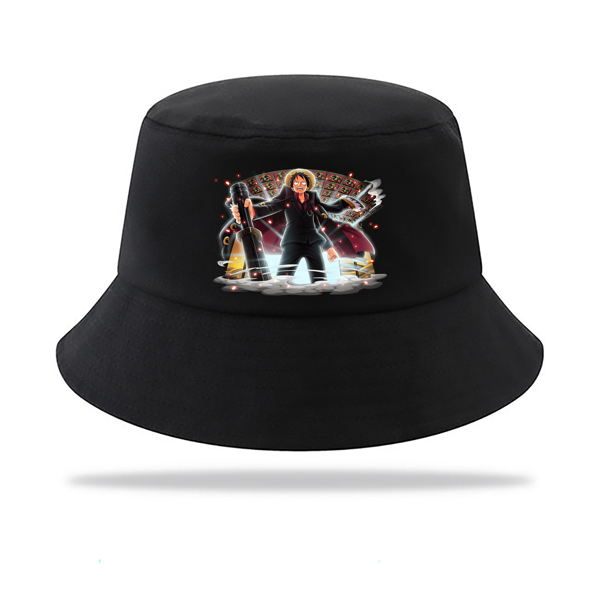 （画像用） ワンピース モンキー・D・ルフィ ONE PIECE Monkey D. Luffy アウトドア日除けバケットハット
