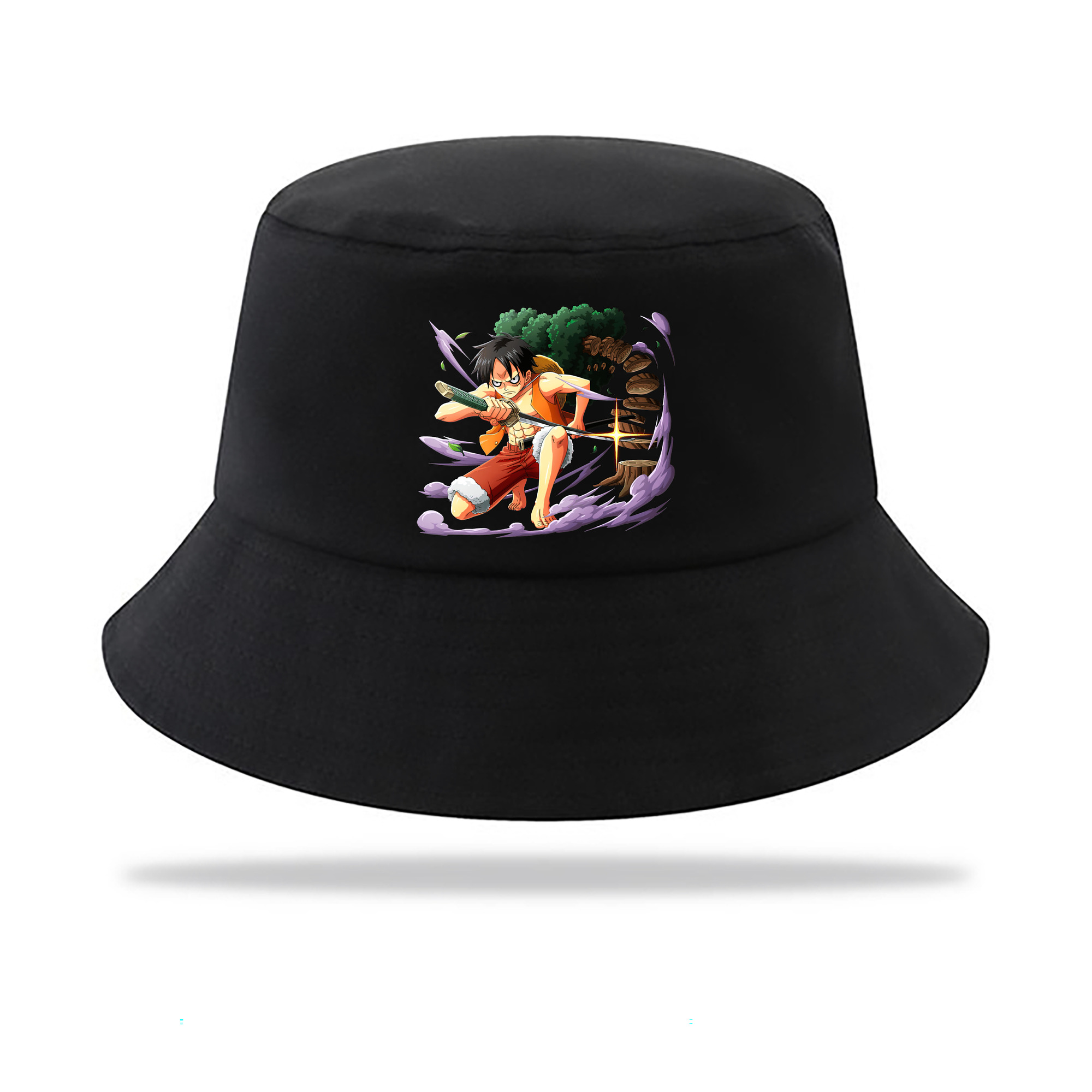 （画像用） ワンピース モンキー・D・ルフィ ONE PIECE Monkey D. Luffy アウトドア日除けバケットハット