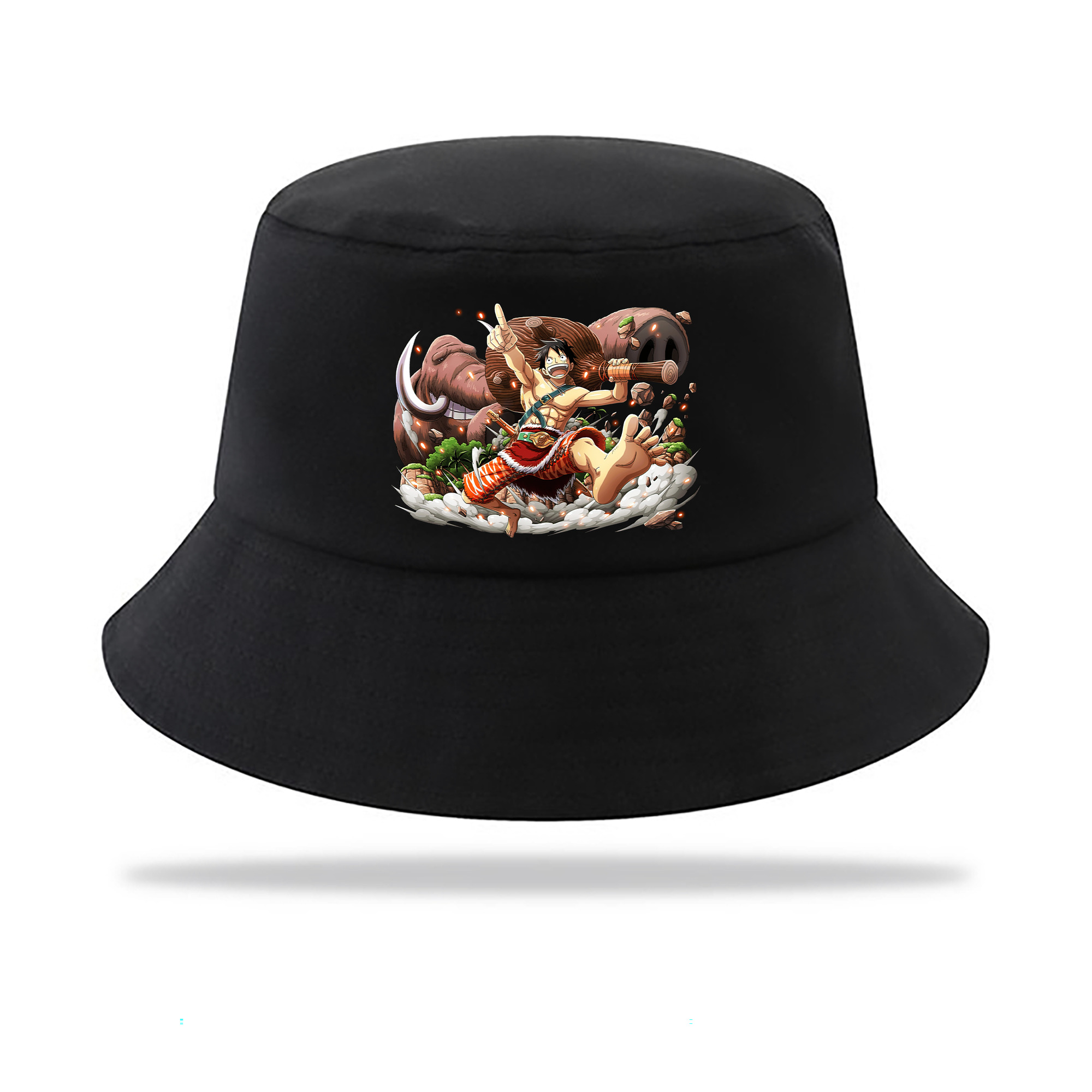 （画像用） ワンピース モンキー・D・ルフィ ONE PIECE Monkey D. Luffy アウトドア日除けバケットハット
