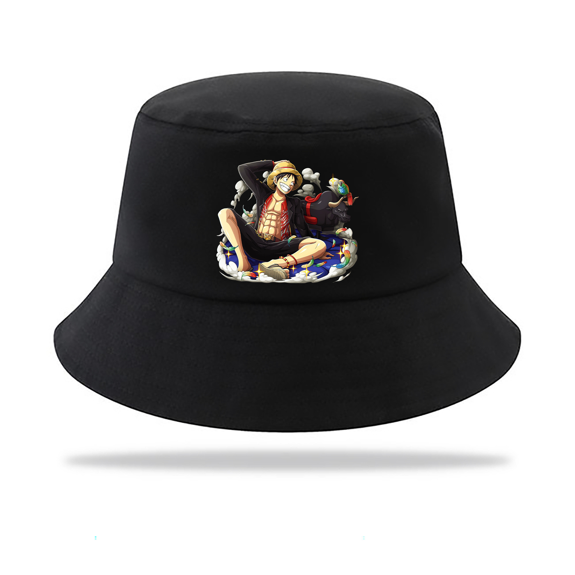（画像用） ワンピース モンキー・D・ルフィ ONE PIECE Monkey D. Luffy アウトドア日除けバケットハット