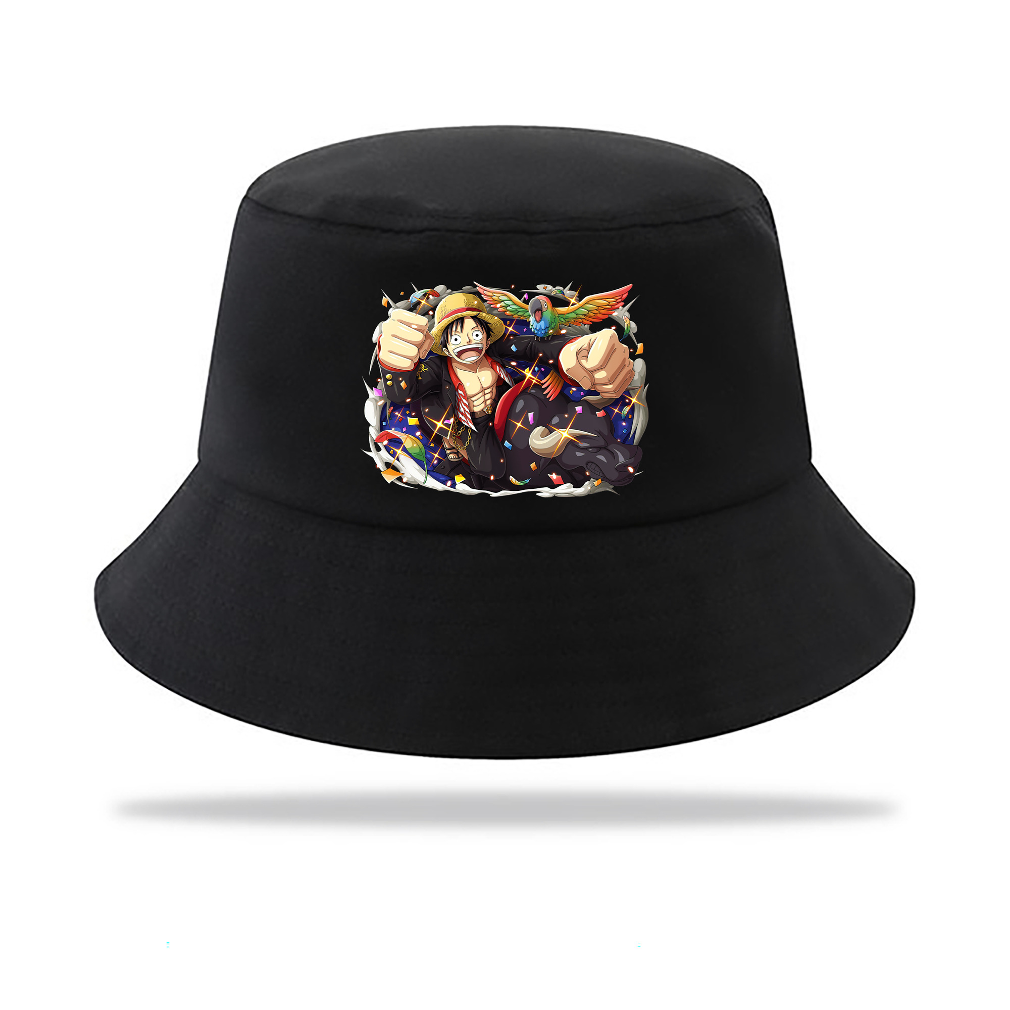 ワンピース モンキー・D・ルフィ ONE PIECE Monkey D. Luffy アウトドア日除けバケットハット