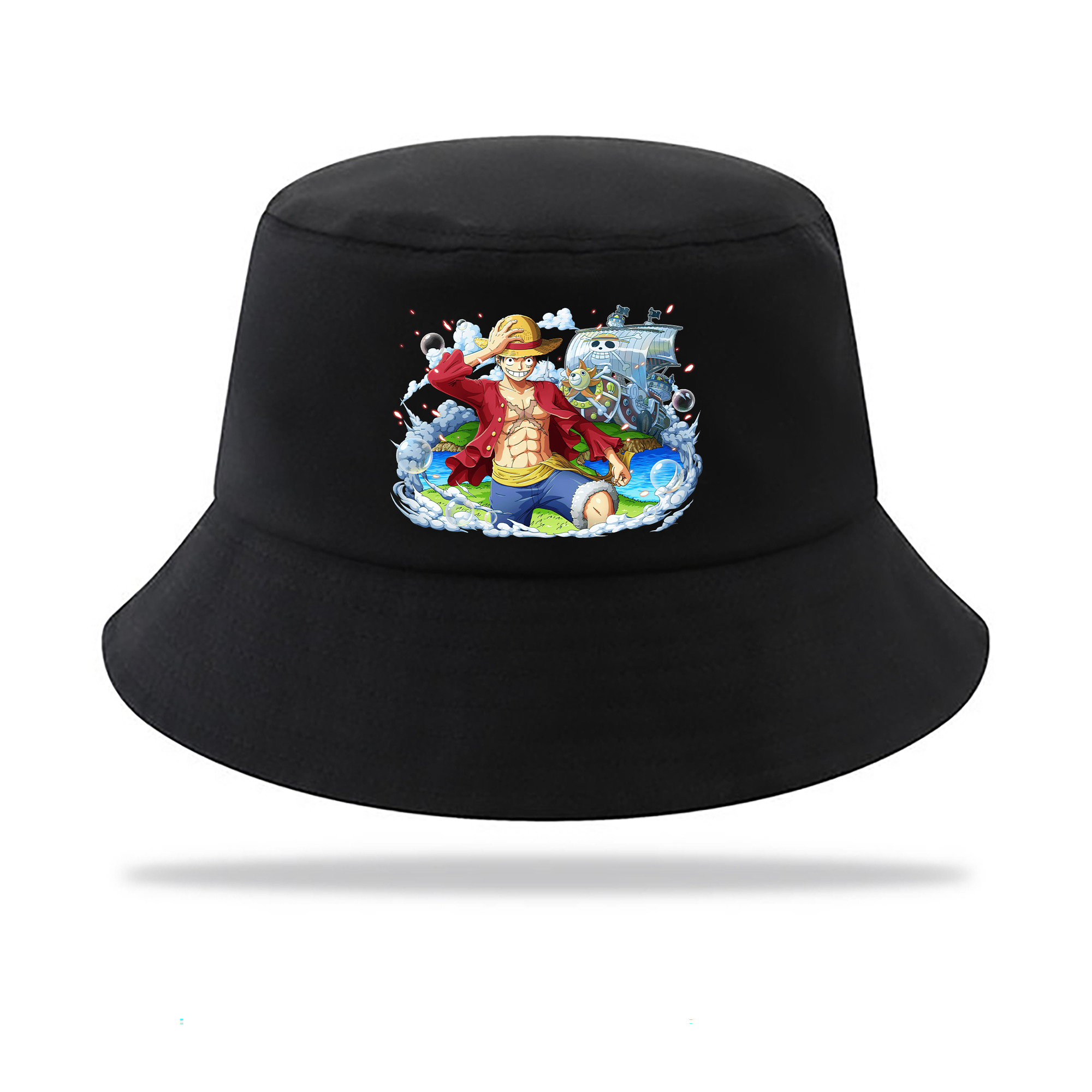 （画像用） ワンピース モンキー・D・ルフィ ONE PIECE Monkey D. Luffy アウトドア日除けバケットハット