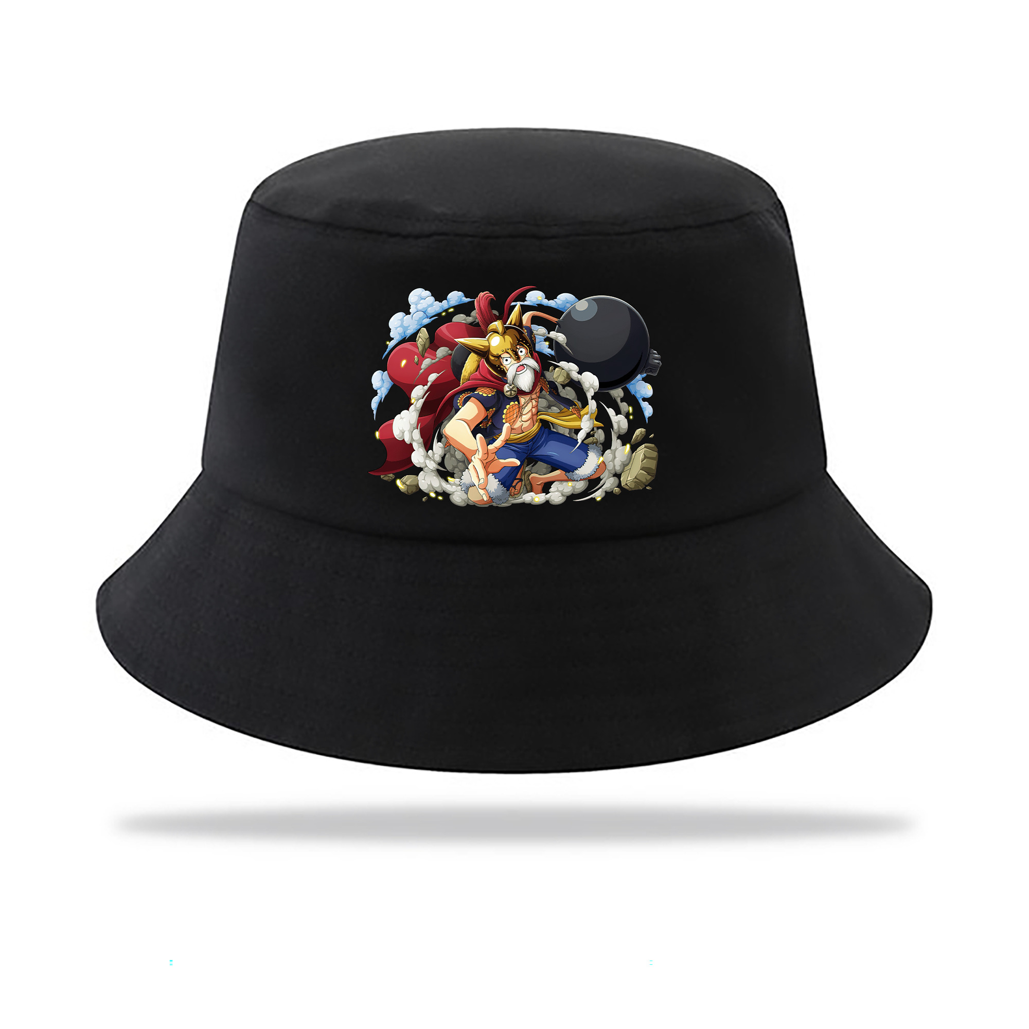 （画像用） ワンピース モンキー・D・ルフィ ONE PIECE Monkey D. Luffy アウトドア日除けバケットハット