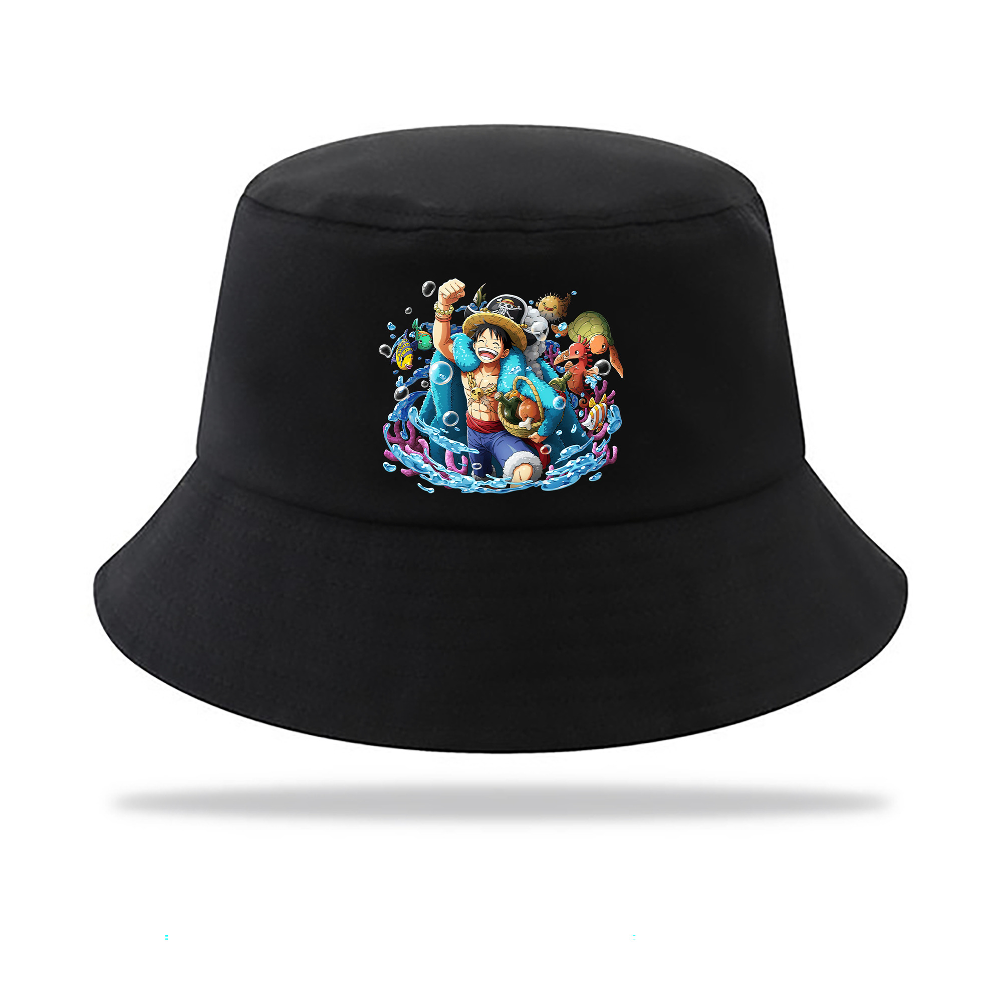 （画像用） ワンピース モンキー・D・ルフィ ONE PIECE Monkey D. Luffy アウトドア日除けバケットハット