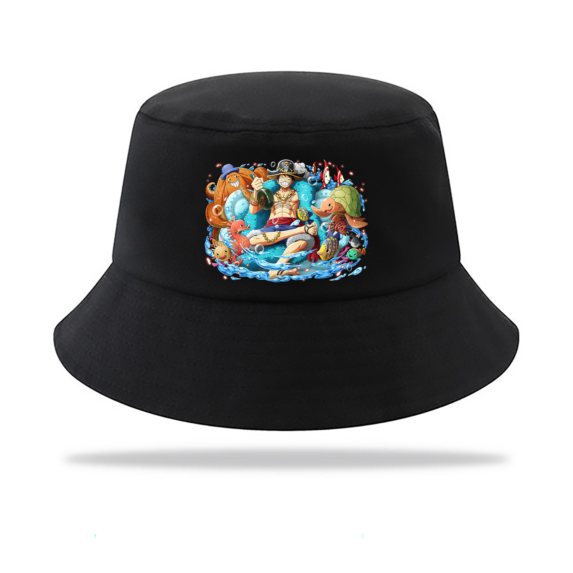 （画像用） ワンピース モンキー・D・ルフィ ONE PIECE Monkey D. Luffy アウトドア日除けバケットハット