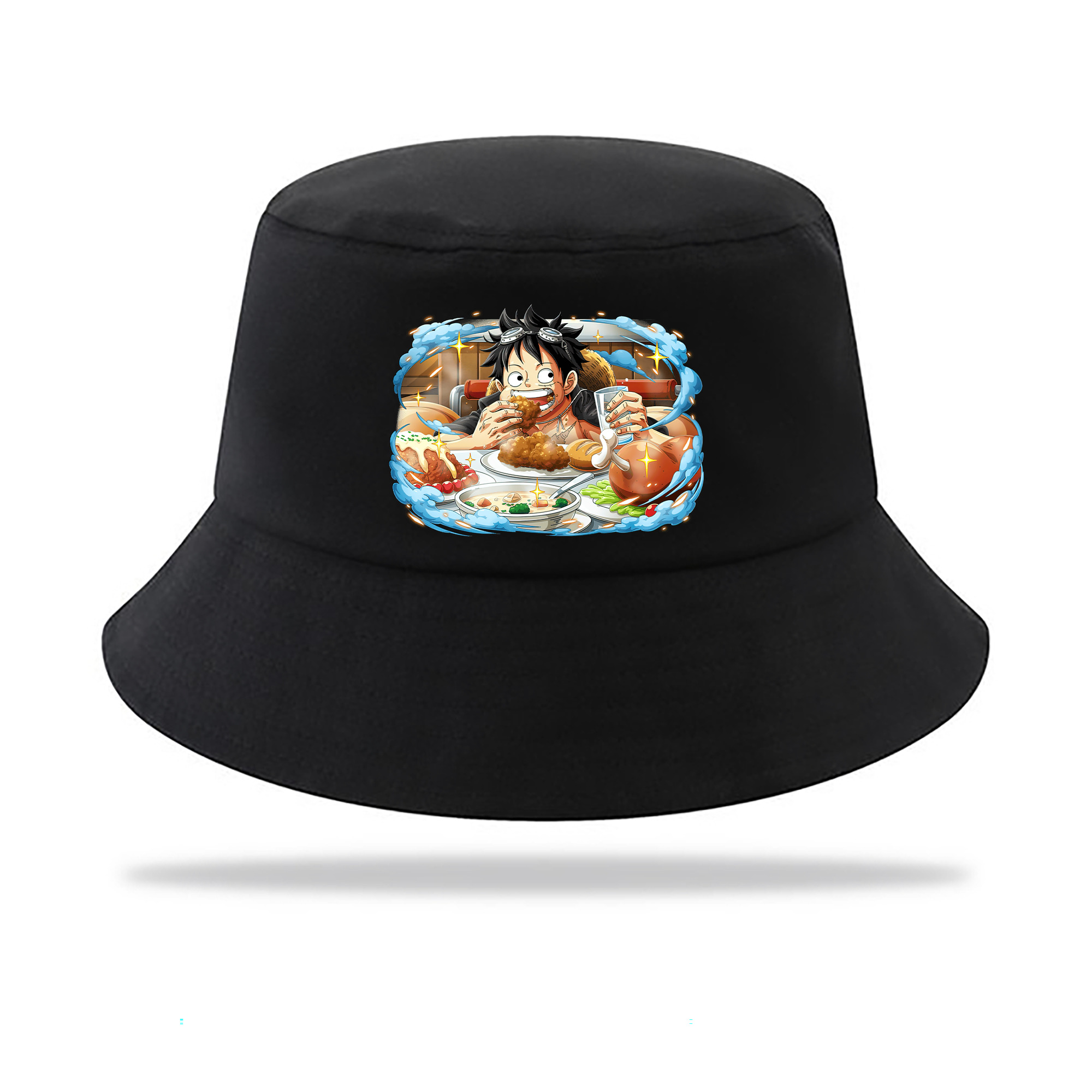 ワンピース モンキー・D・ルフィ ONE PIECE Monkey D. Luffy アウトドア日除けバケットハット