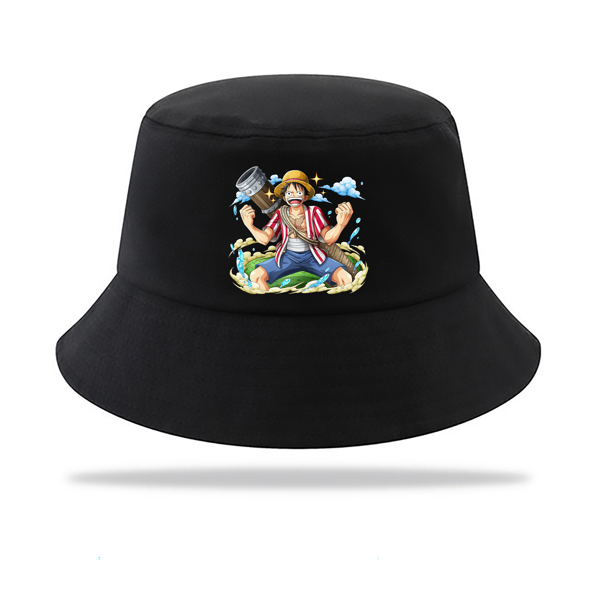 ワンピース モンキー・D・ルフィ ONE PIECE Monkey D. Luffy アウトドア日除けバケットハット