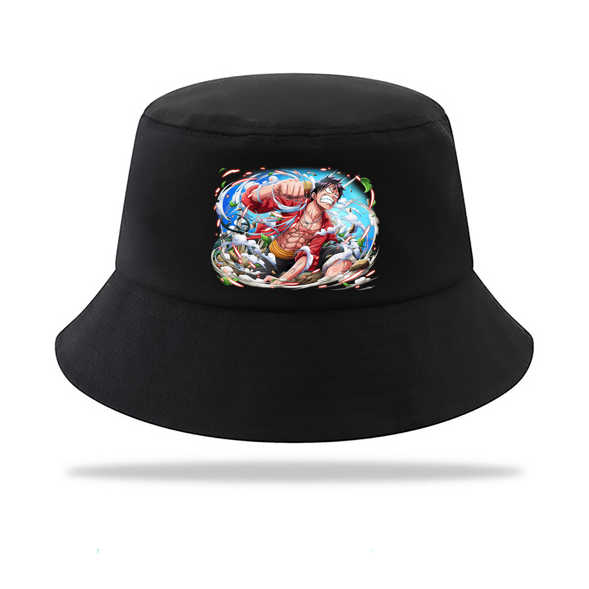 ワンピース モンキー・D・ルフィ ONE PIECE Monkey D. Luffy アウトドア日除けバケットハット