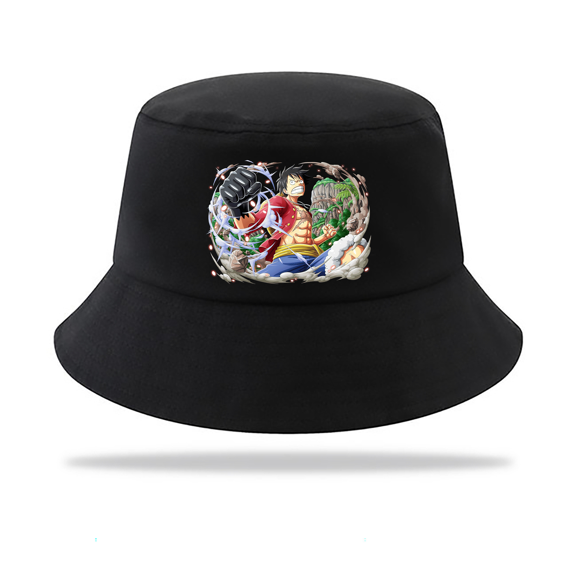 ワンピース モンキー・D・ルフィ ONE PIECE Monkey D. Luffy アウトドア日除けバケットハット