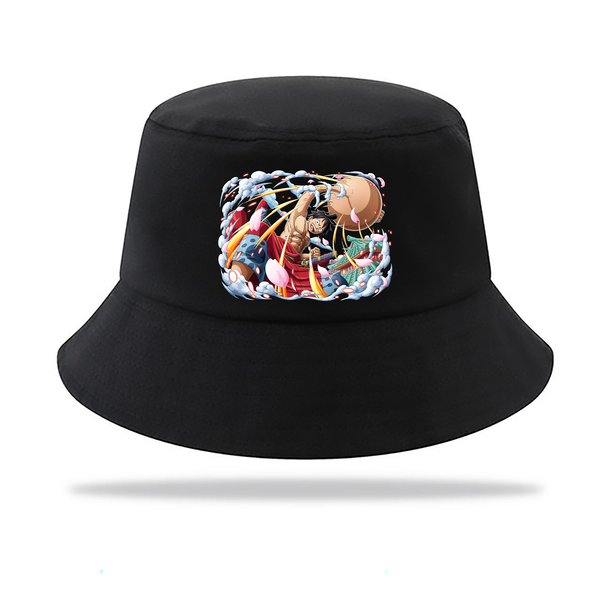 ワンピース モンキー・D・ルフィ ONE PIECE Monkey D. Luffy アウトドア日除けバケットハット