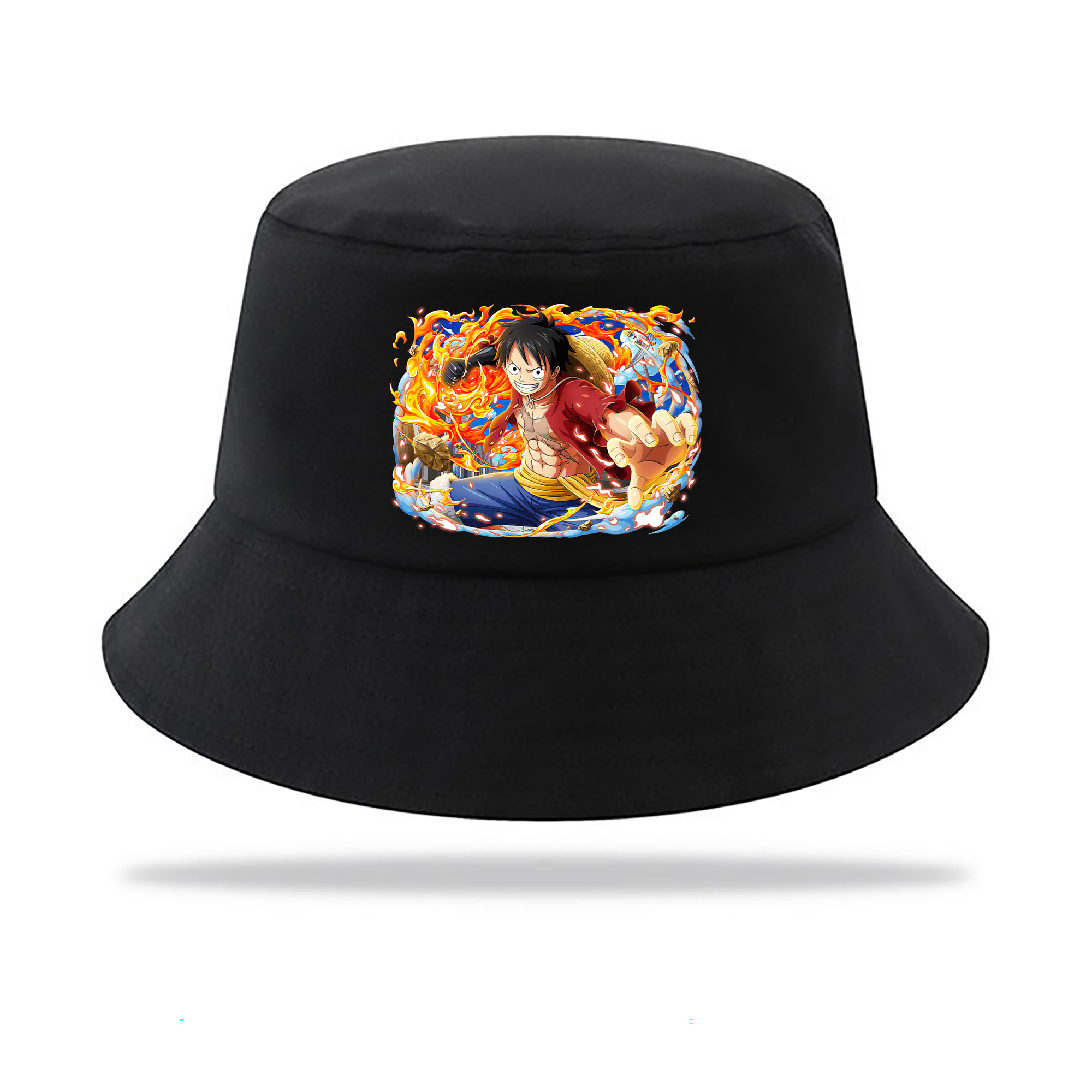 ワンピース モンキー・D・ルフィ ONE PIECE Monkey D. Luffy アウトドア日除けバケットハット
