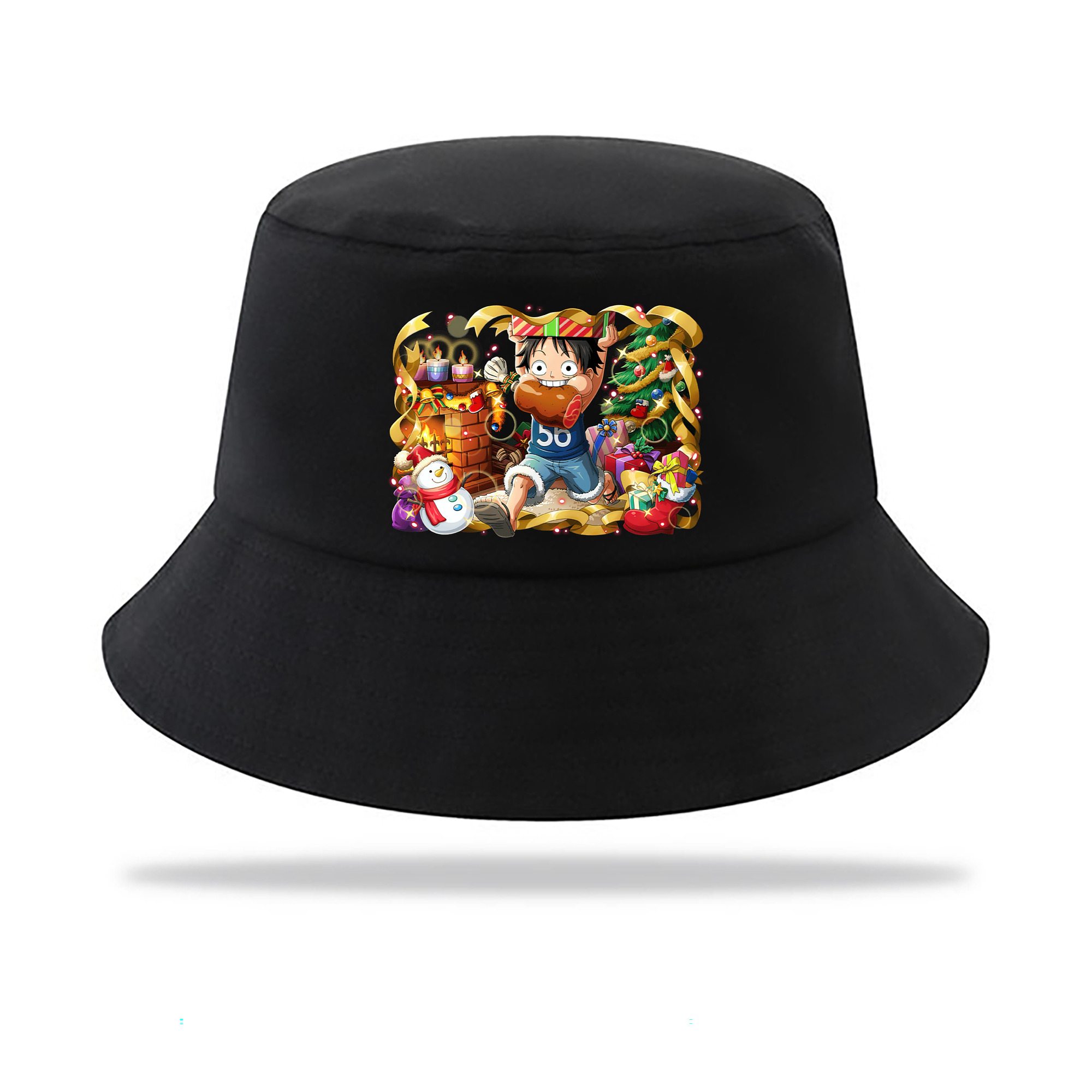 ワンピース モンキー・D・ルフィ ONE PIECE Monkey D. Luffy アウトドア日除けバケットハット