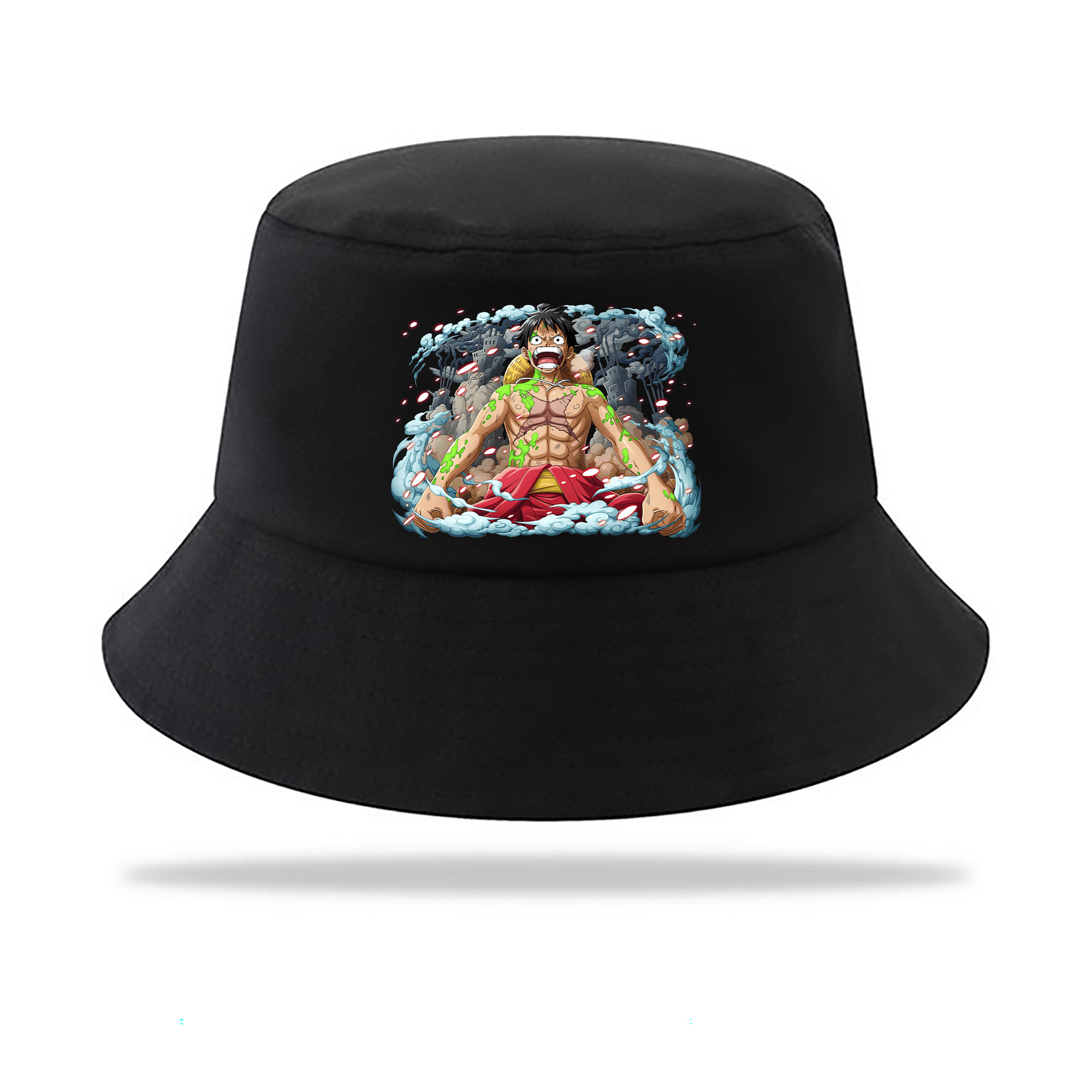 ワンピース モンキー・D・ルフィ ONE PIECE Monkey D. Luffy アウトドア日除けバケットハット