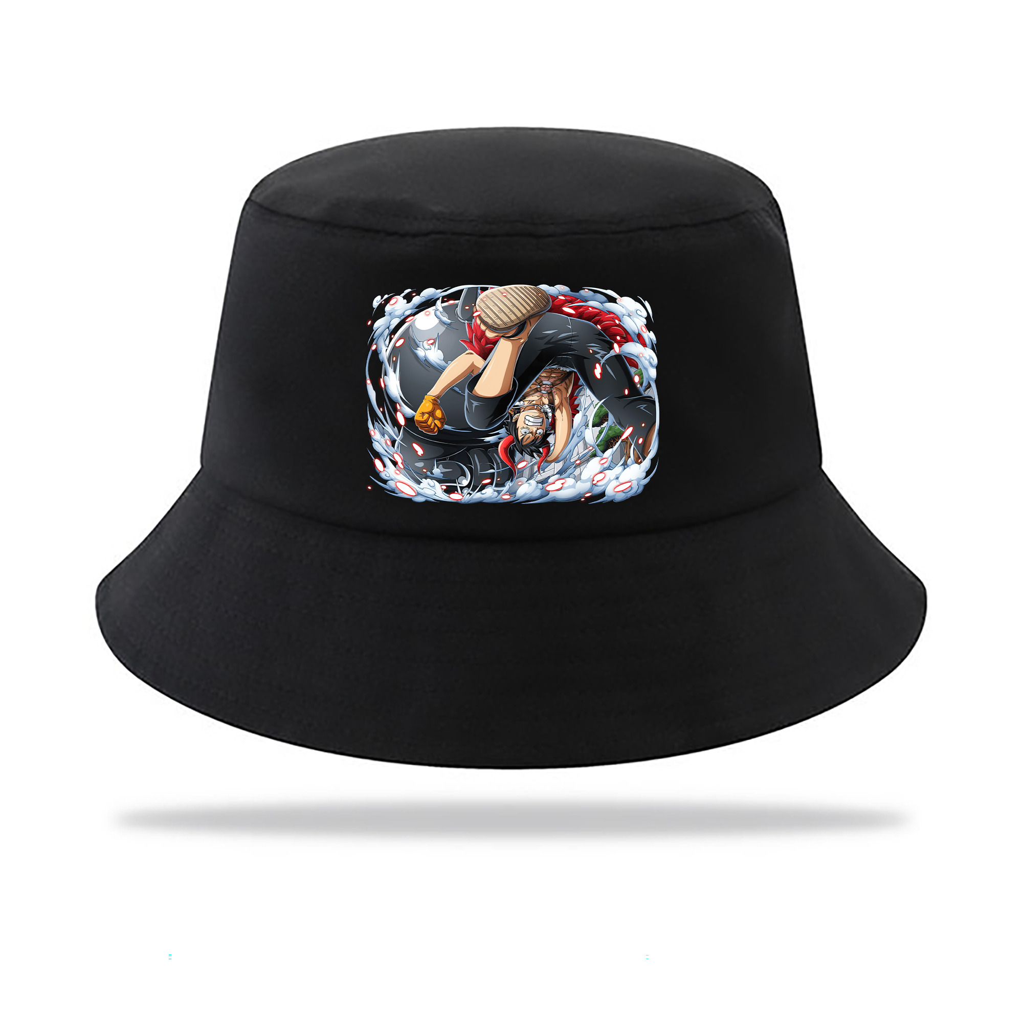 ワンピース モンキー・D・ルフィ ONE PIECE Monkey D. Luffy アウトドア日除けバケットハット
