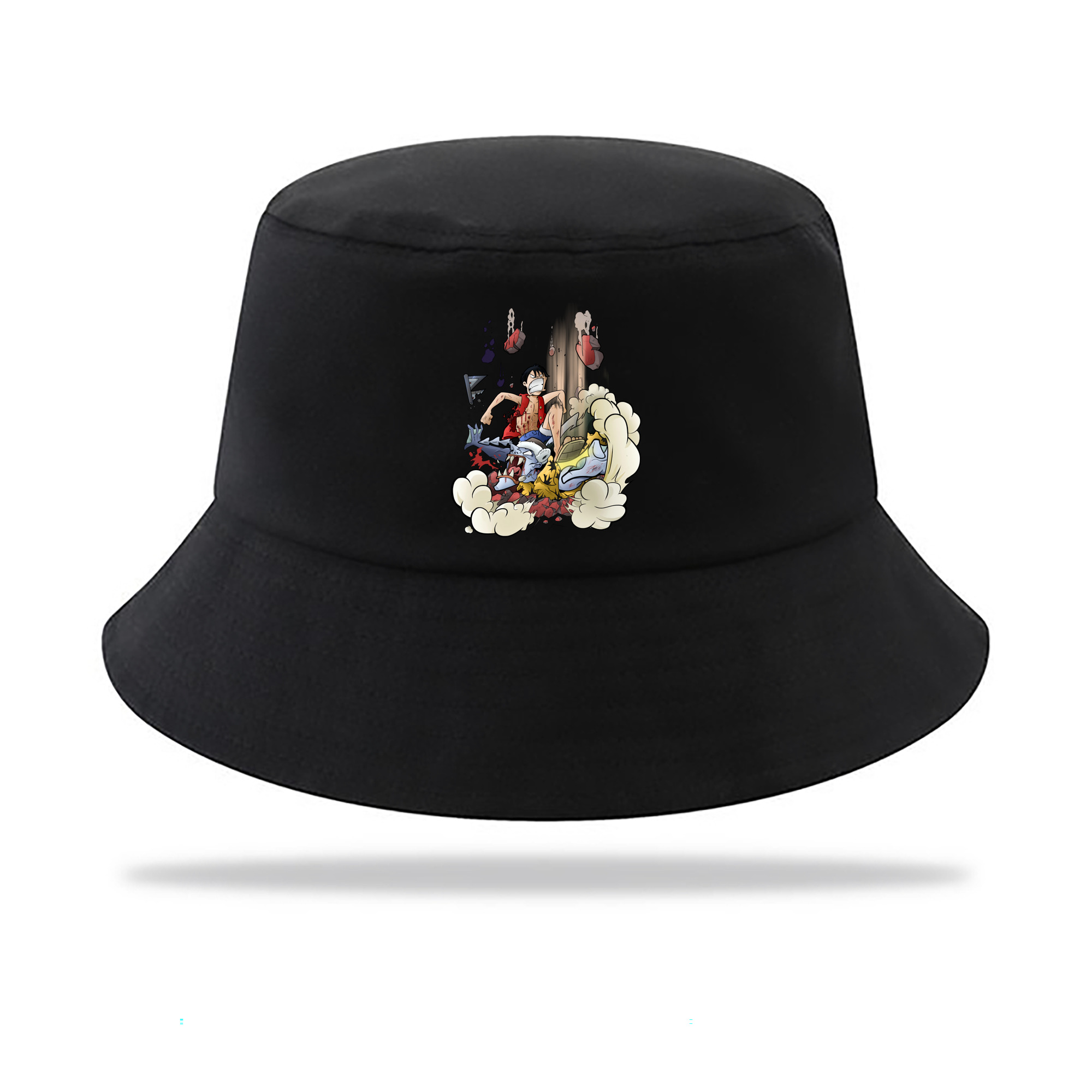 ワンピース モンキー・D・ルフィ ONE PIECE Monkey D. Luffy アウトドア日除けバケットハット