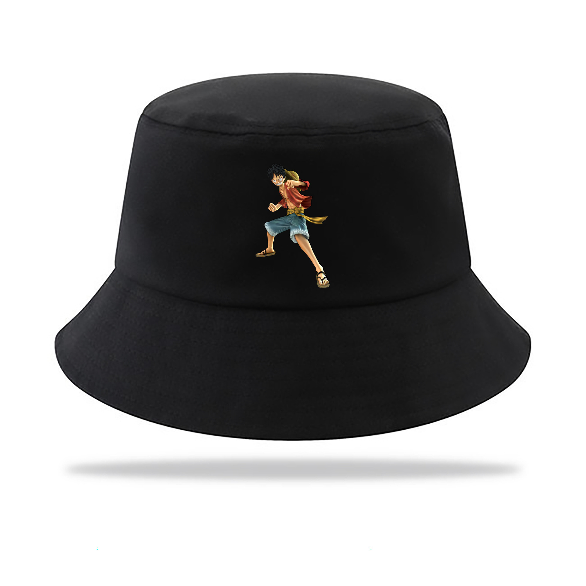ワンピース モンキー・D・ルフィ ONE PIECE Monkey D. Luffy アウトドア日除けバケットハット