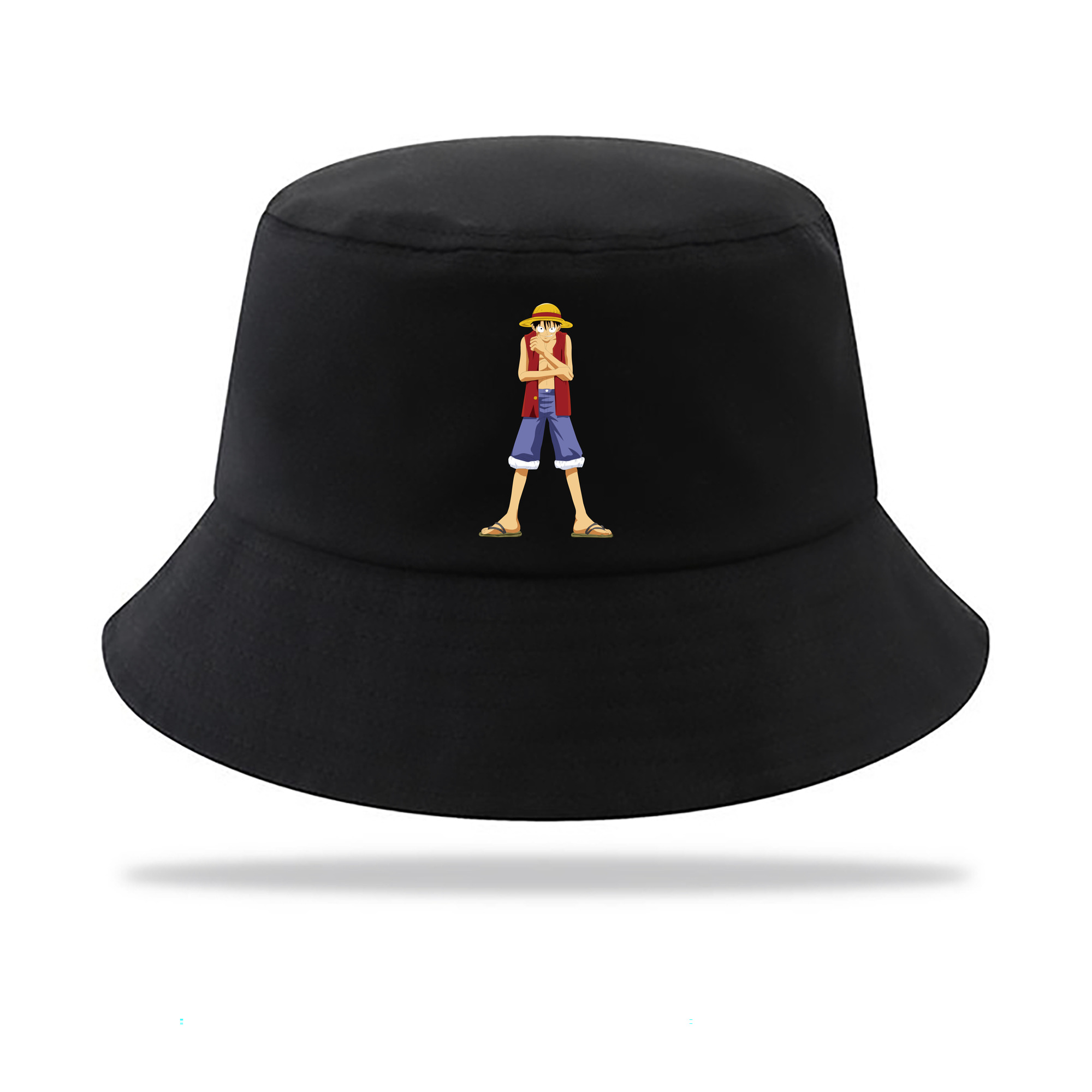 ワンピース モンキー・D・ルフィ ONE PIECE Monkey D. Luffy アウトドア日除けバケットハット