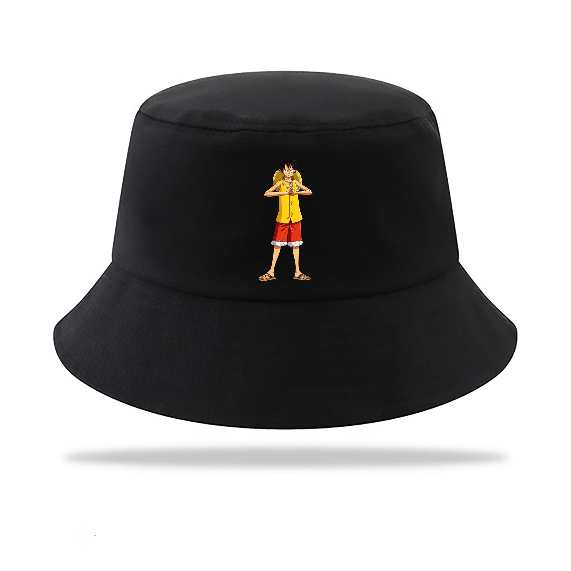 ワンピース モンキー・D・ルフィ ONE PIECE Monkey D. Luffy アウトドア日除けバケットハット