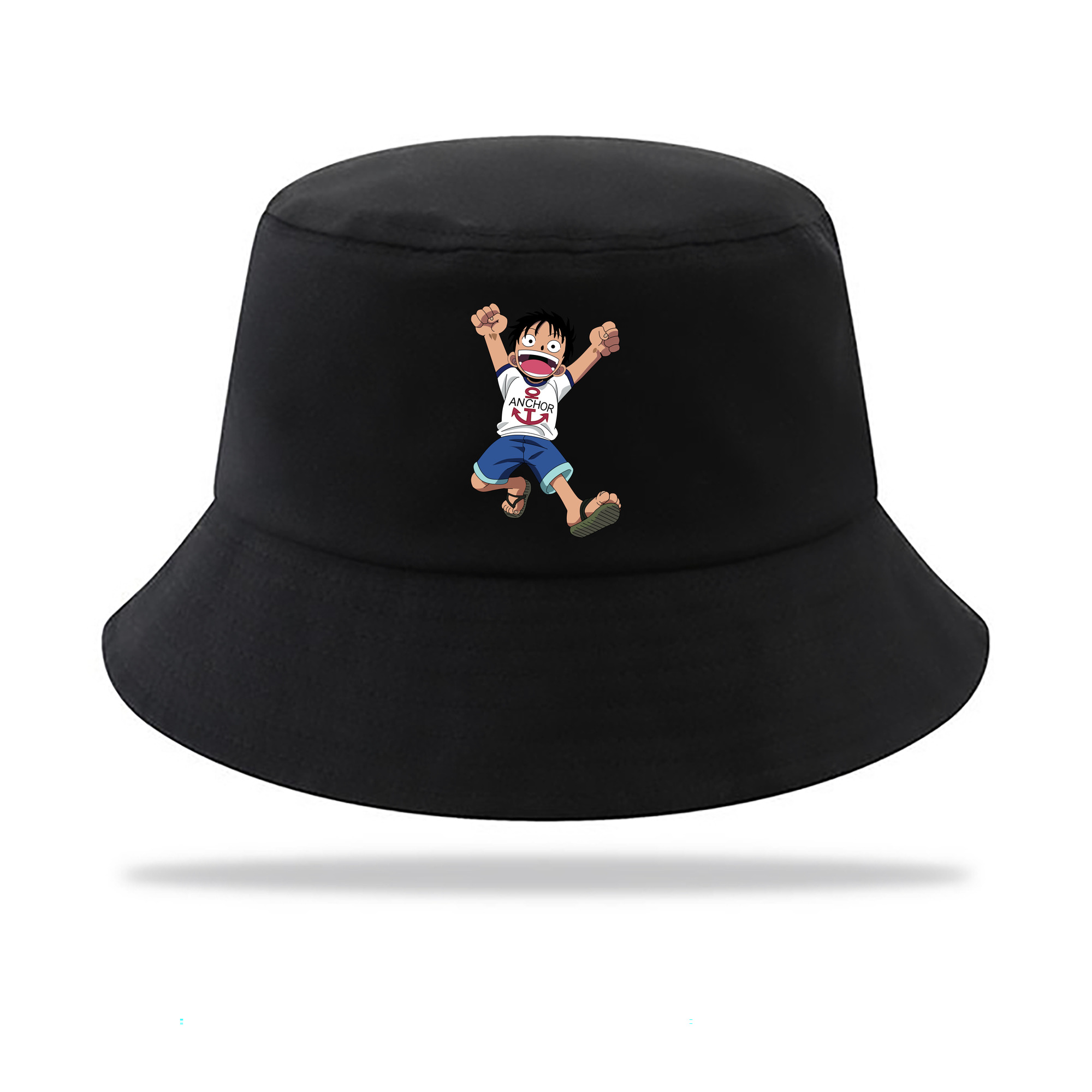 ワンピース モンキー・D・ルフィ ONE PIECE Monkey D. Luffy アウトドア日除けバケットハット