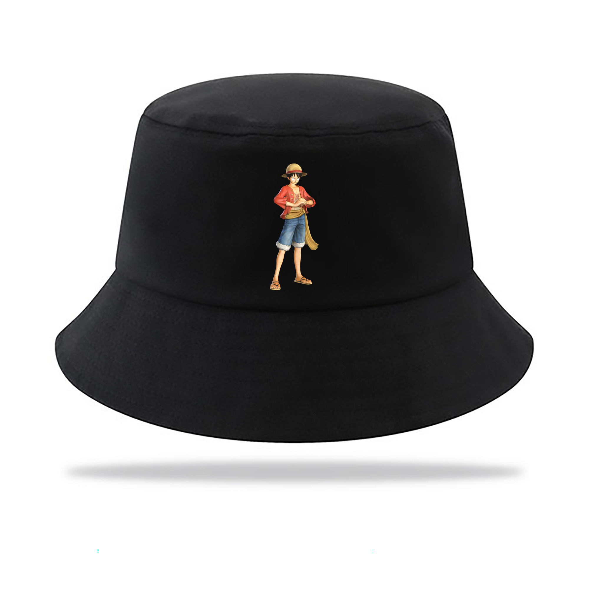 ワンピース モンキー・D・ルフィ ONE PIECE Monkey D. Luffy アウトドア日除けバケットハット