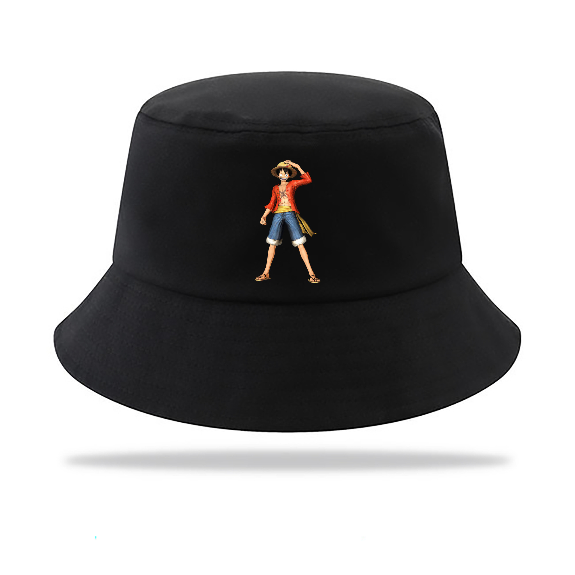 ワンピース モンキー・D・ルフィ ONE PIECE Monkey D. Luffy アウトドア日除けバケットハット