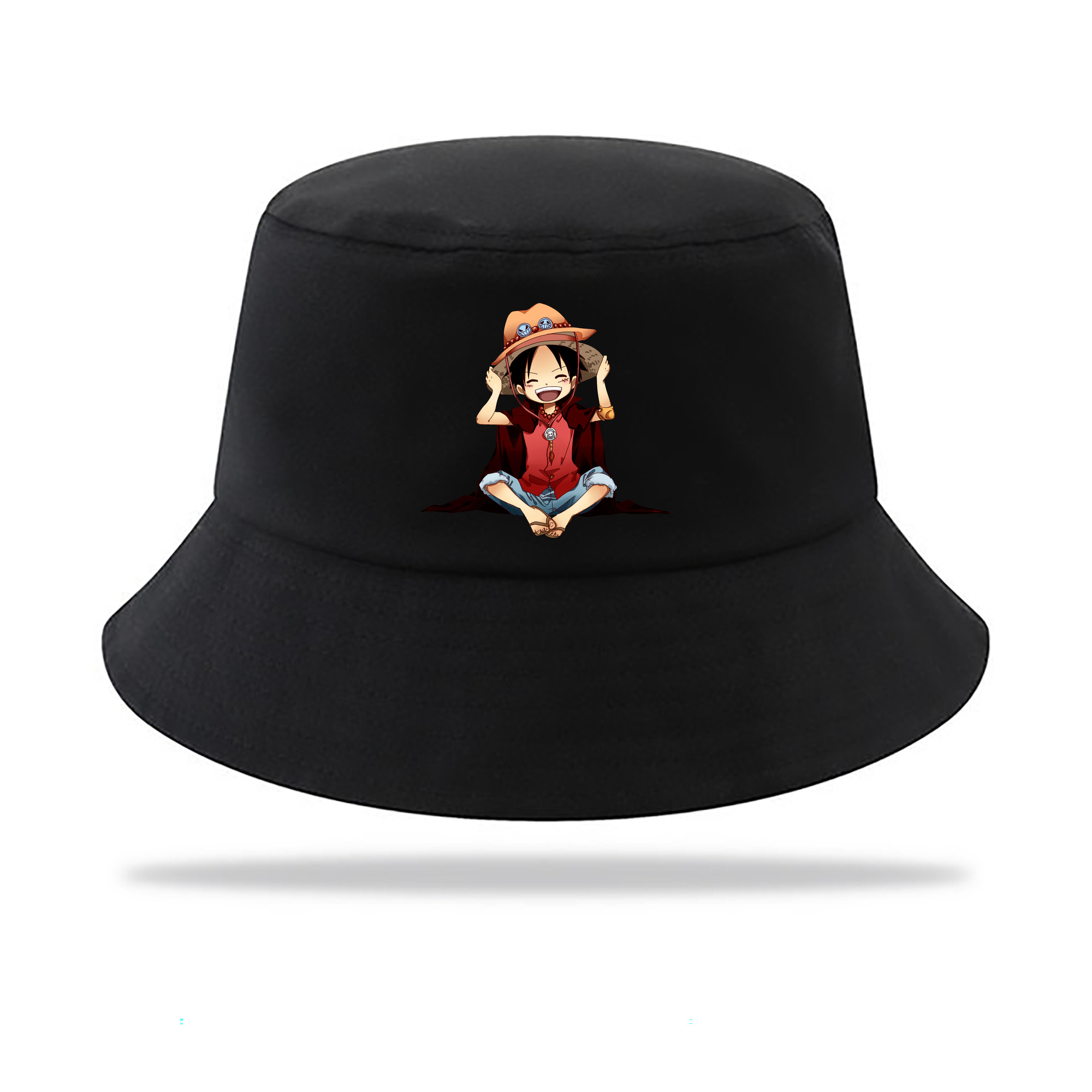 ワンピース モンキー・D・ルフィ ONE PIECE Monkey D. Luffy アウトドア日除けバケットハット