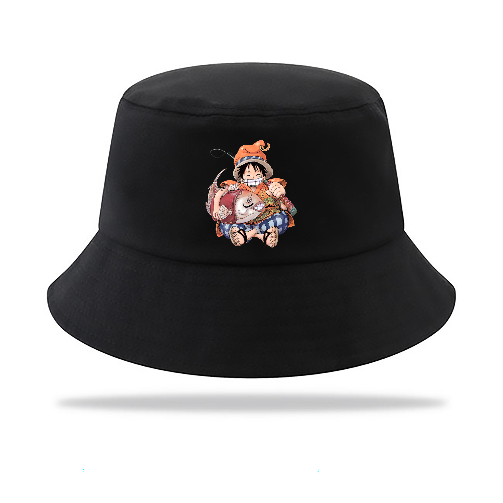 ワンピース モンキー・D・ルフィ ONE PIECE Monkey D. Luffy アウトドア日除けバケットハット