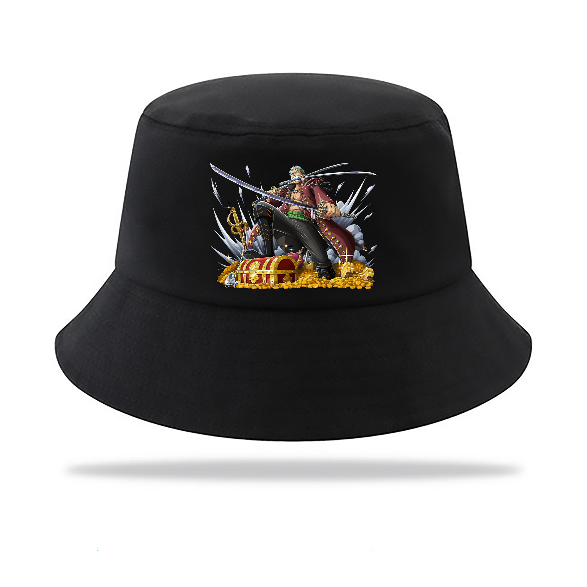 ワンピース ロロノア・ゾロ ONE PIECE Roronoa Zoro アウトドア日除けバケットハット