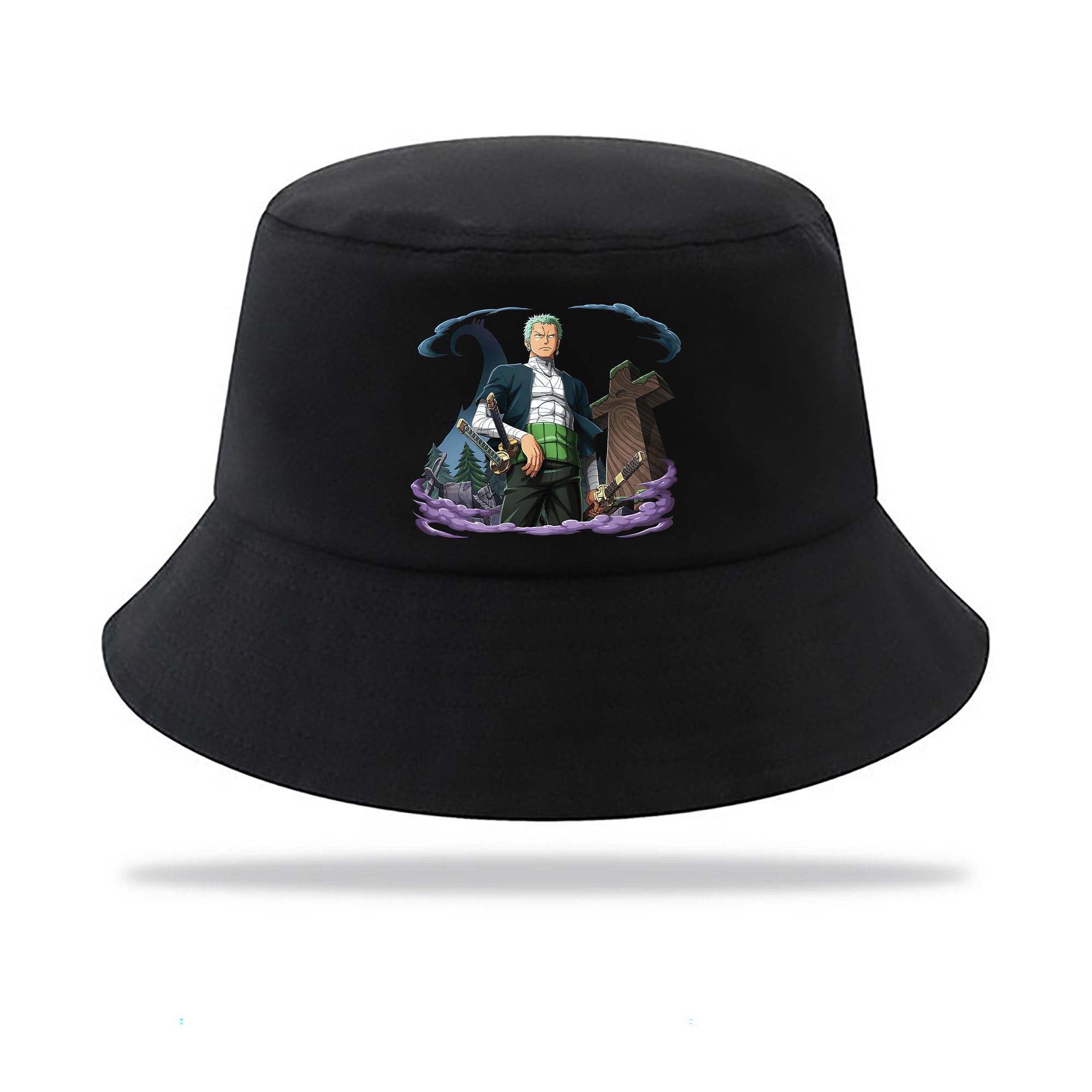ワンピース ロロノア・ゾロ ONE PIECE Roronoa Zoro アウトドア日除けバケットハット