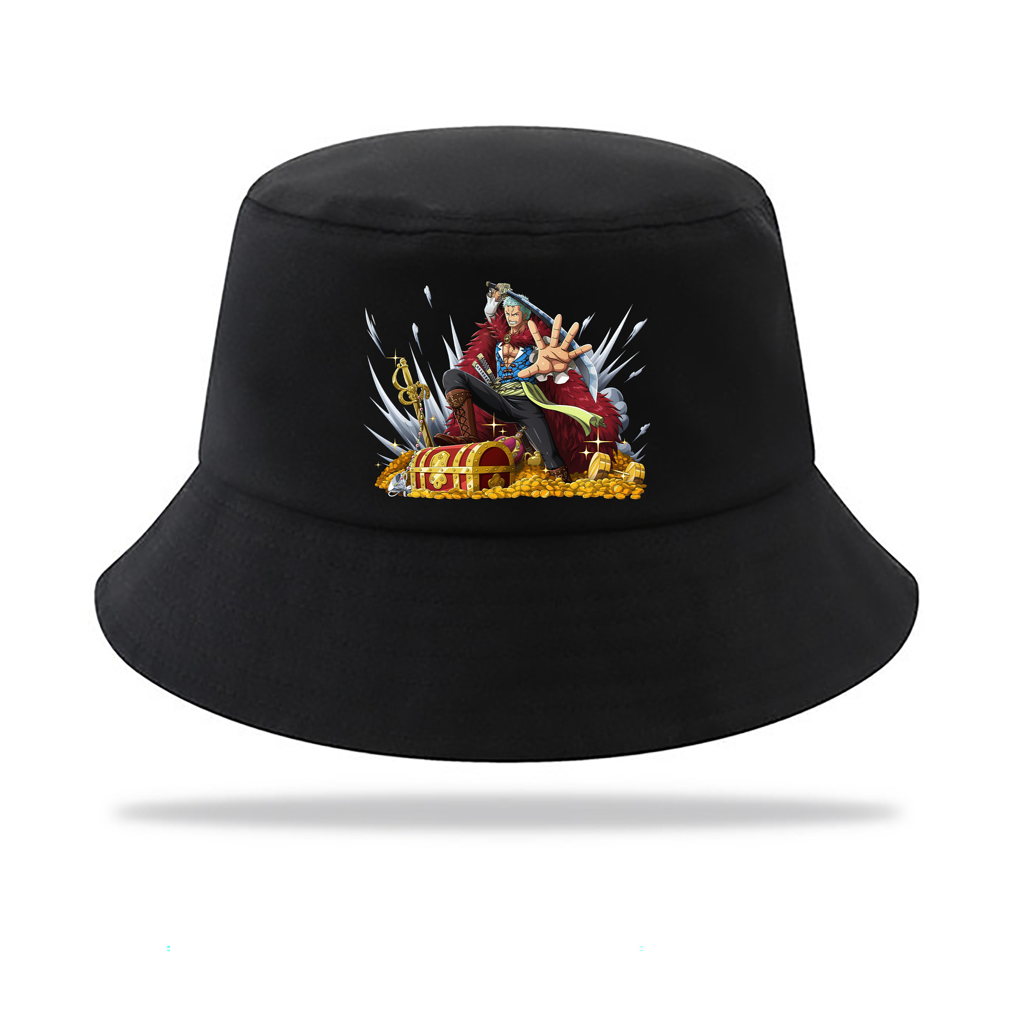 ワンピース ロロノア・ゾロ ONE PIECE Roronoa Zoro アウトドア日除けバケットハット