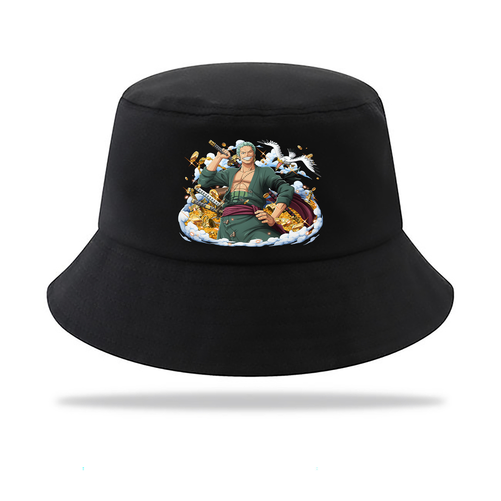 ワンピース ロロノア・ゾロ ONE PIECE Roronoa Zoro アウトドア日除けバケットハット