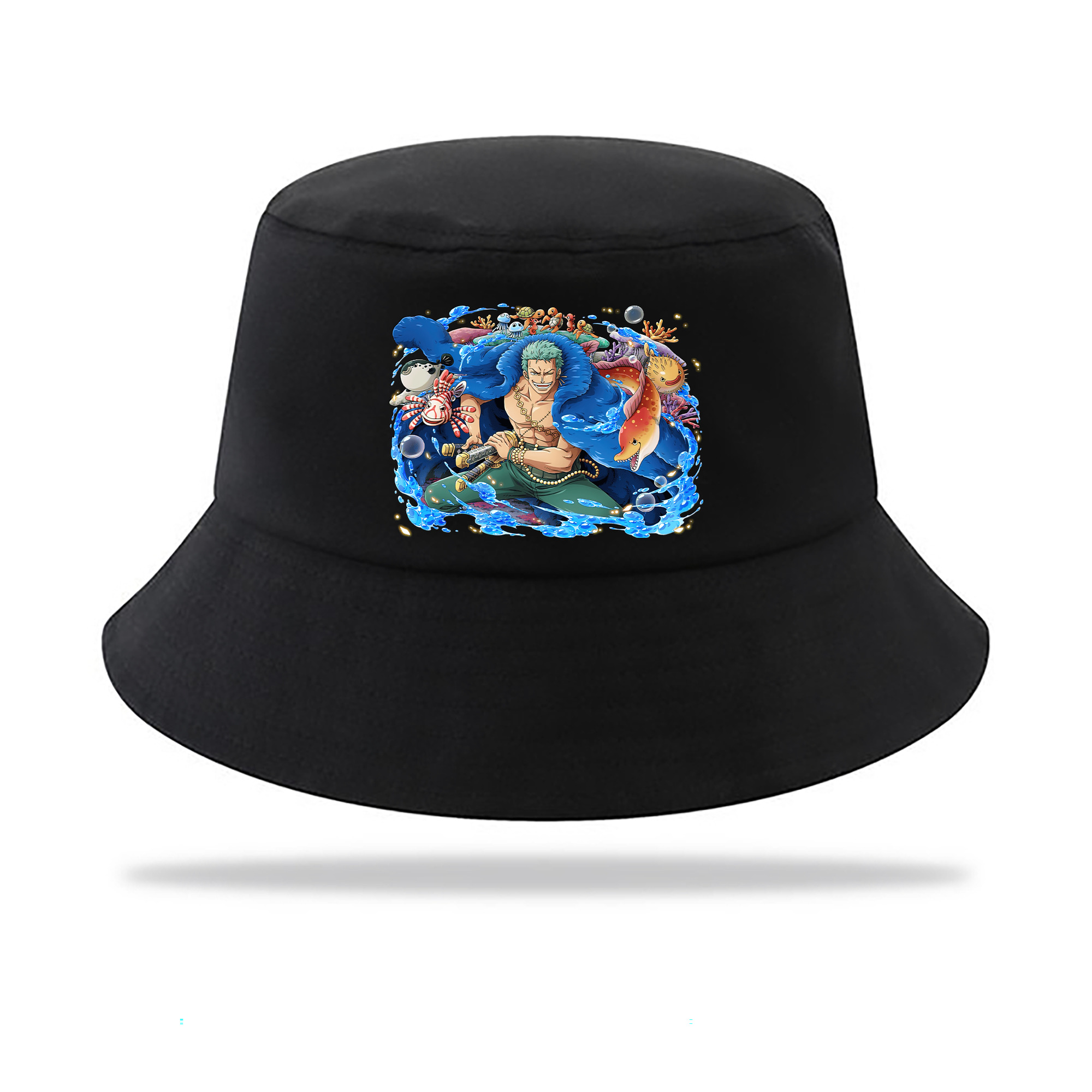 ワンピース ロロノア・ゾロ ONE PIECE Roronoa Zoro アウトドア日除けバケットハット